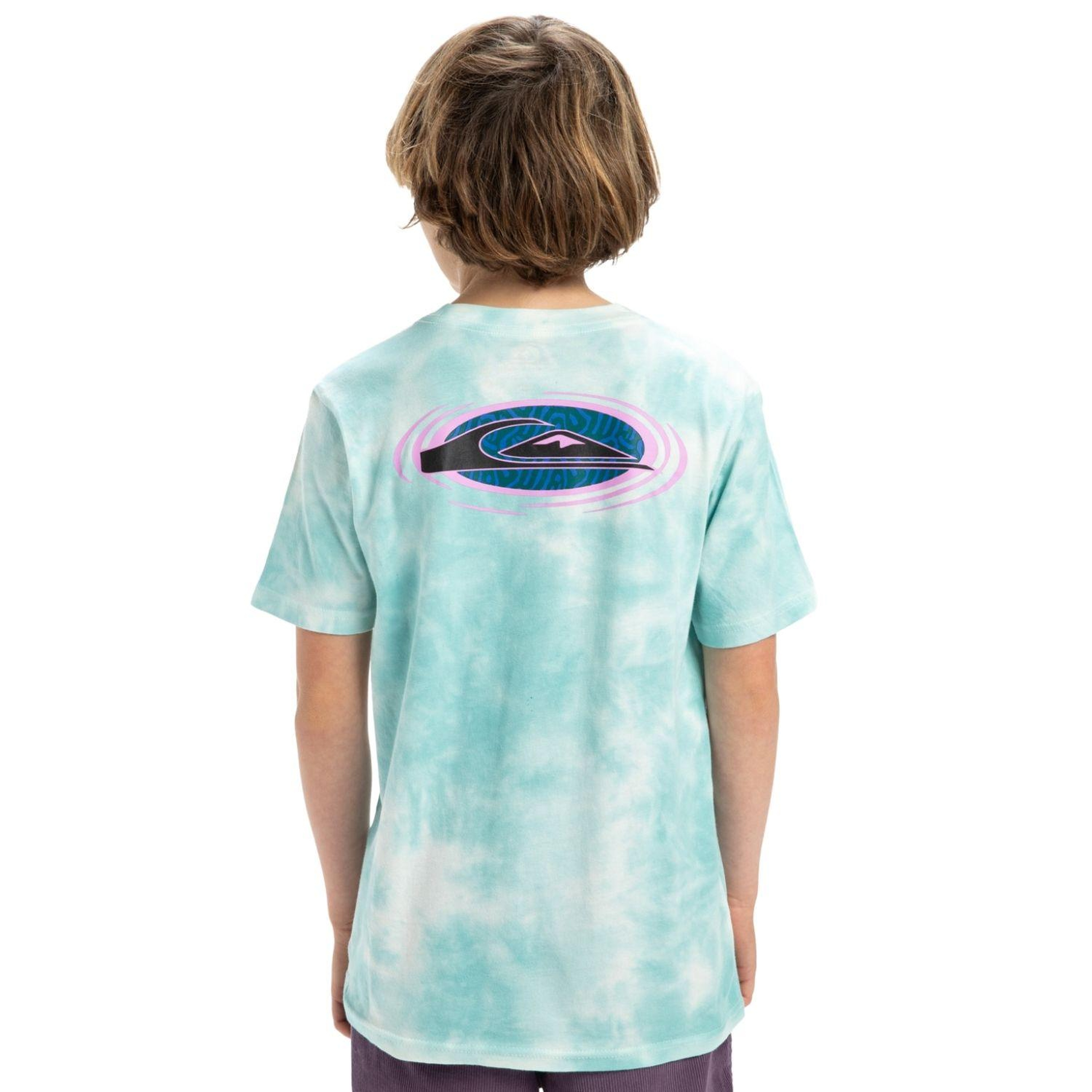 Quiksilver Frog Ritual Youth Erkek Çocuk Mavi Tişört