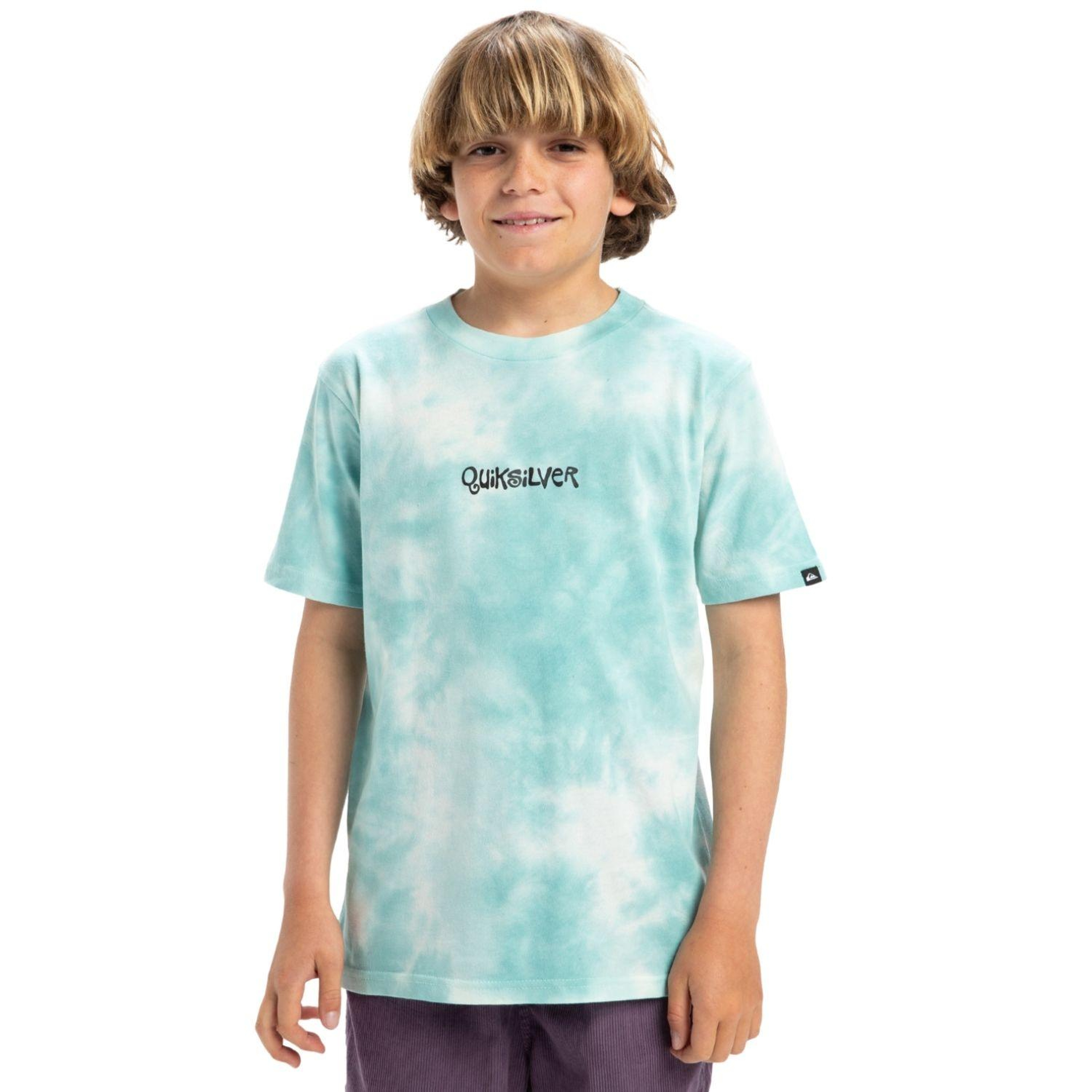 Quiksilver Frog Ritual Youth Erkek Çocuk Mavi Tişört