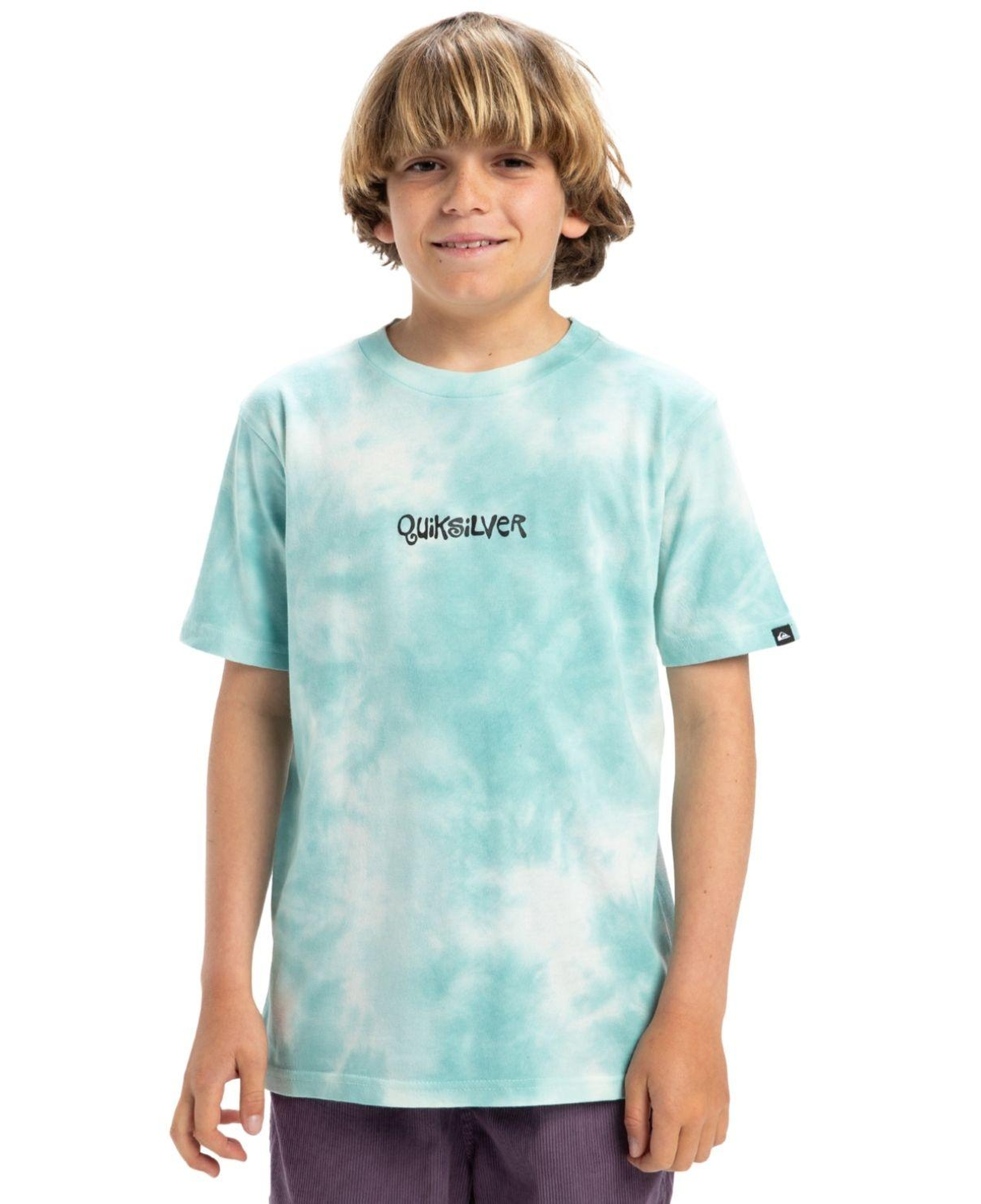 Quiksilver Frog Ritual Youth Erkek Çocuk Mavi Tişört