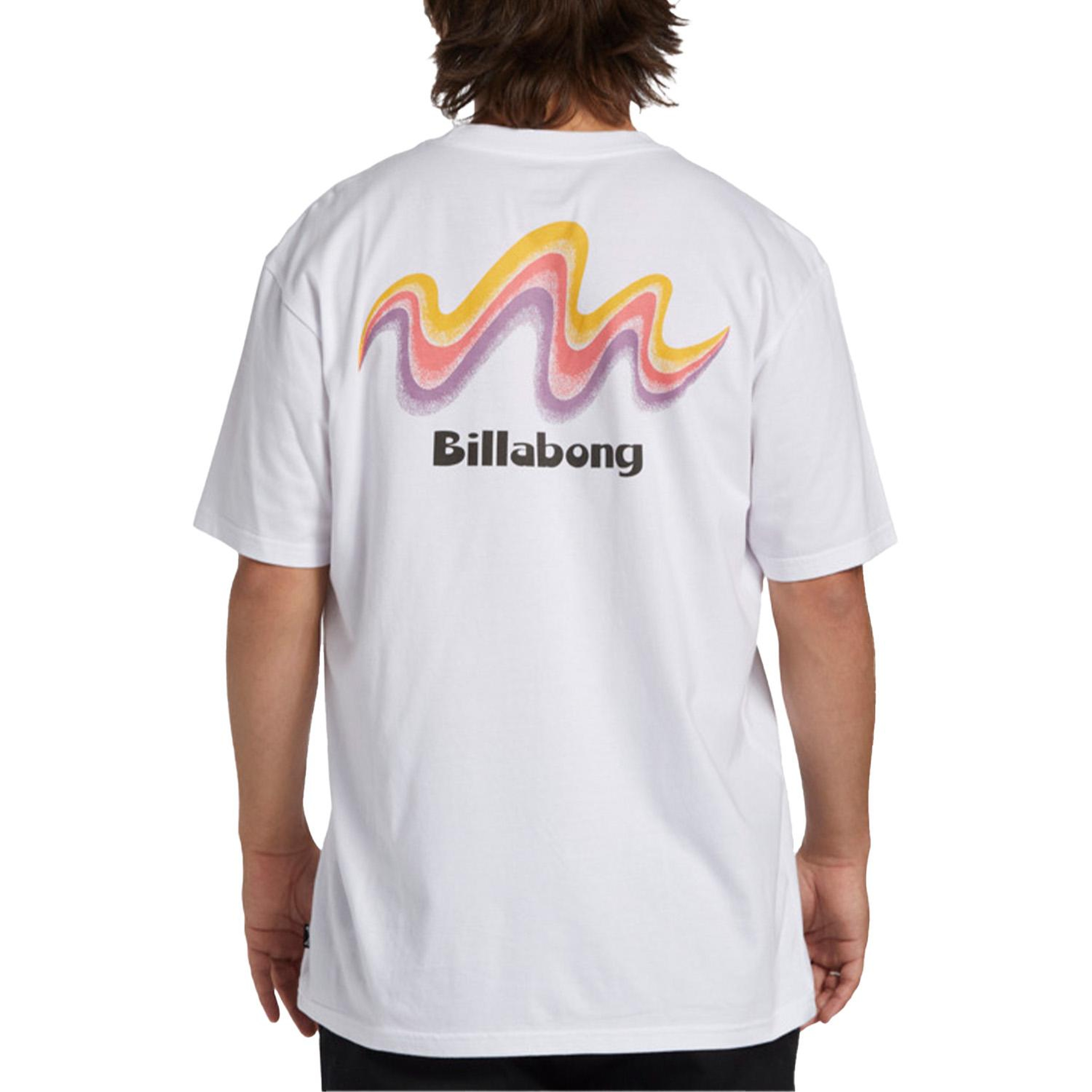 Billabong Segment Tees Erkek Beyaz Tişört