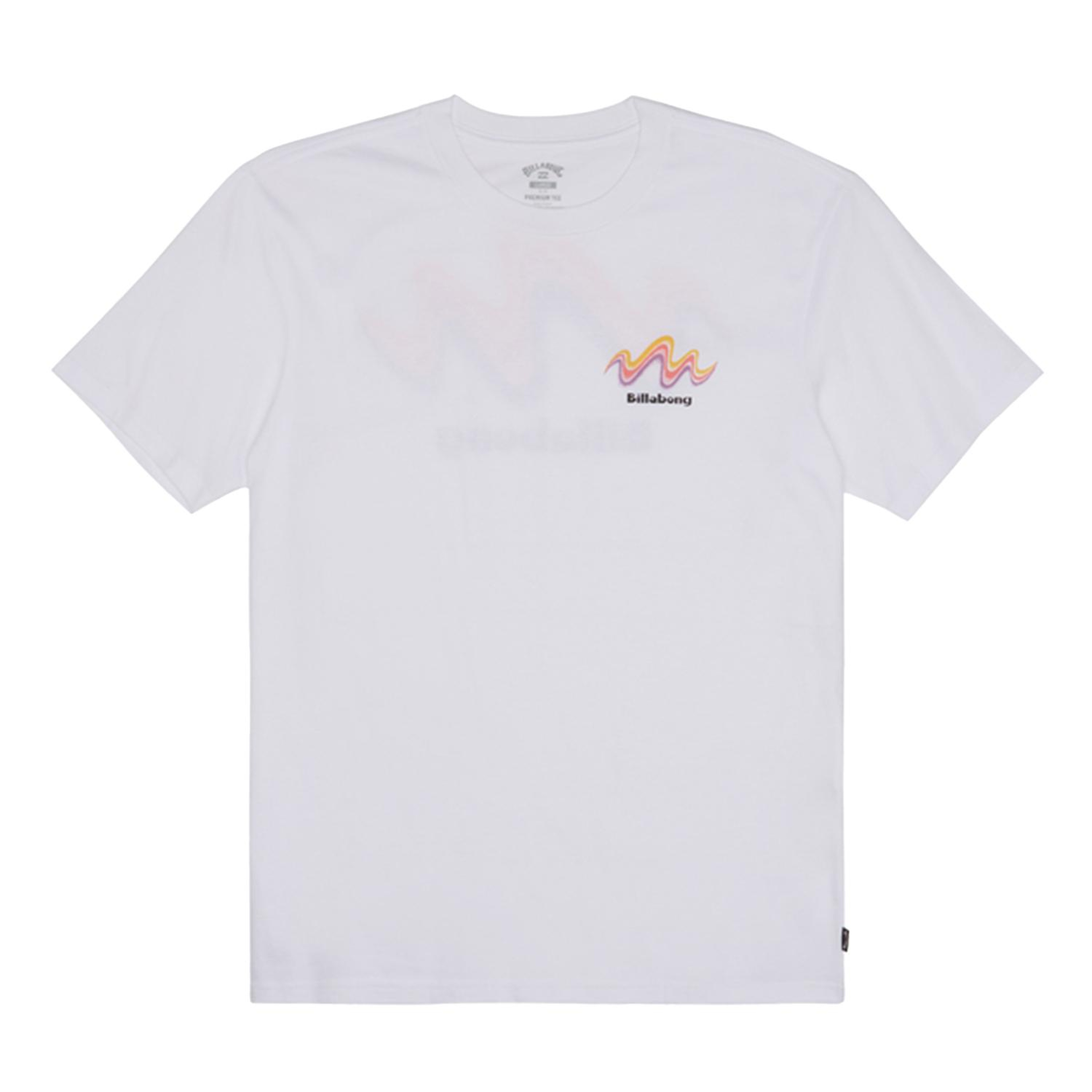 Billabong Segment Tees Erkek Beyaz Tişört