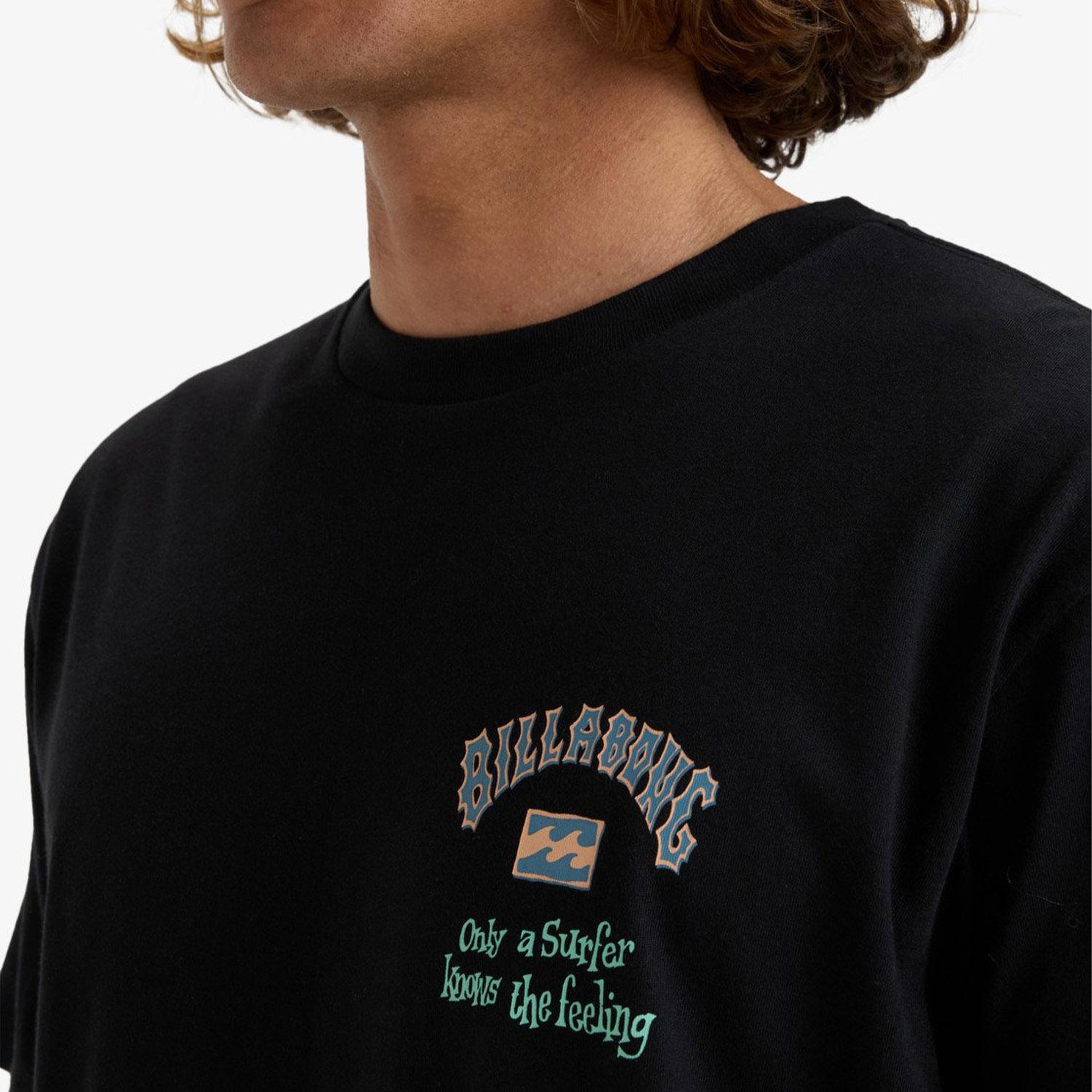 Billabong Know The Feeling Ss Erkek Siyah Tişört