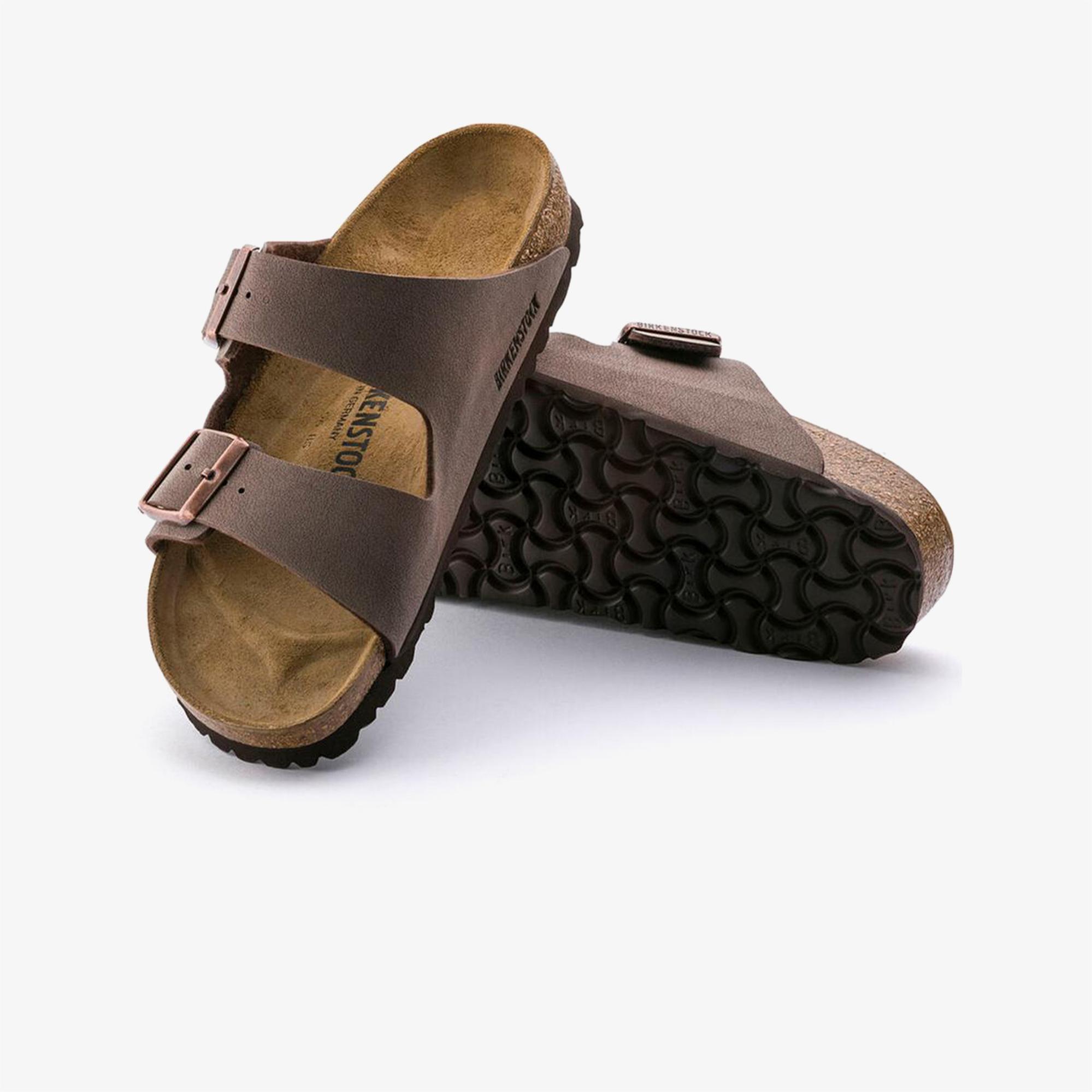 Birkenstock Arizona Nubuk Unisex Kahverengi Terlik