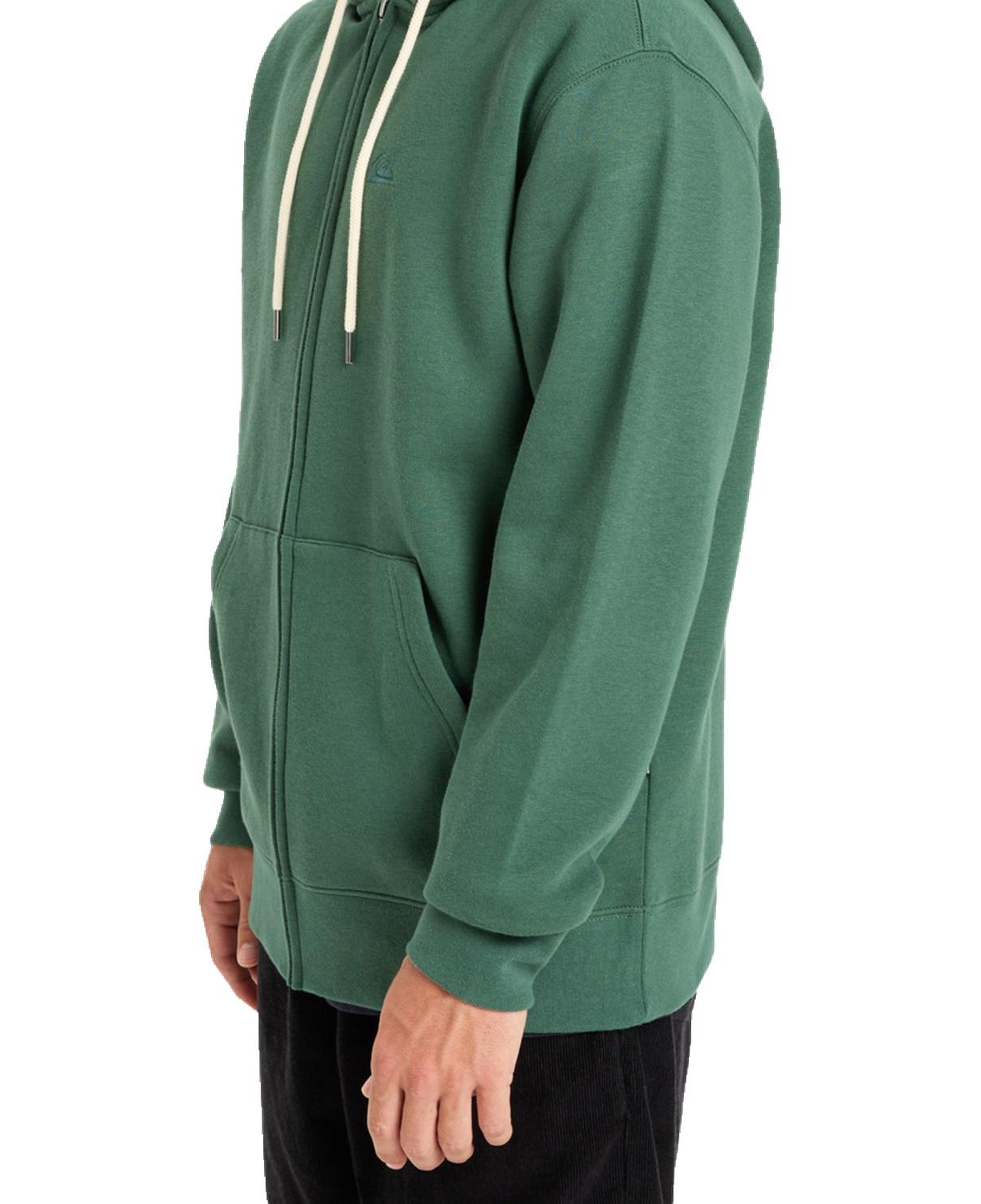 Quiksilver Salt Water Zip Hoodie Erkek Yeşil Sweatshirt