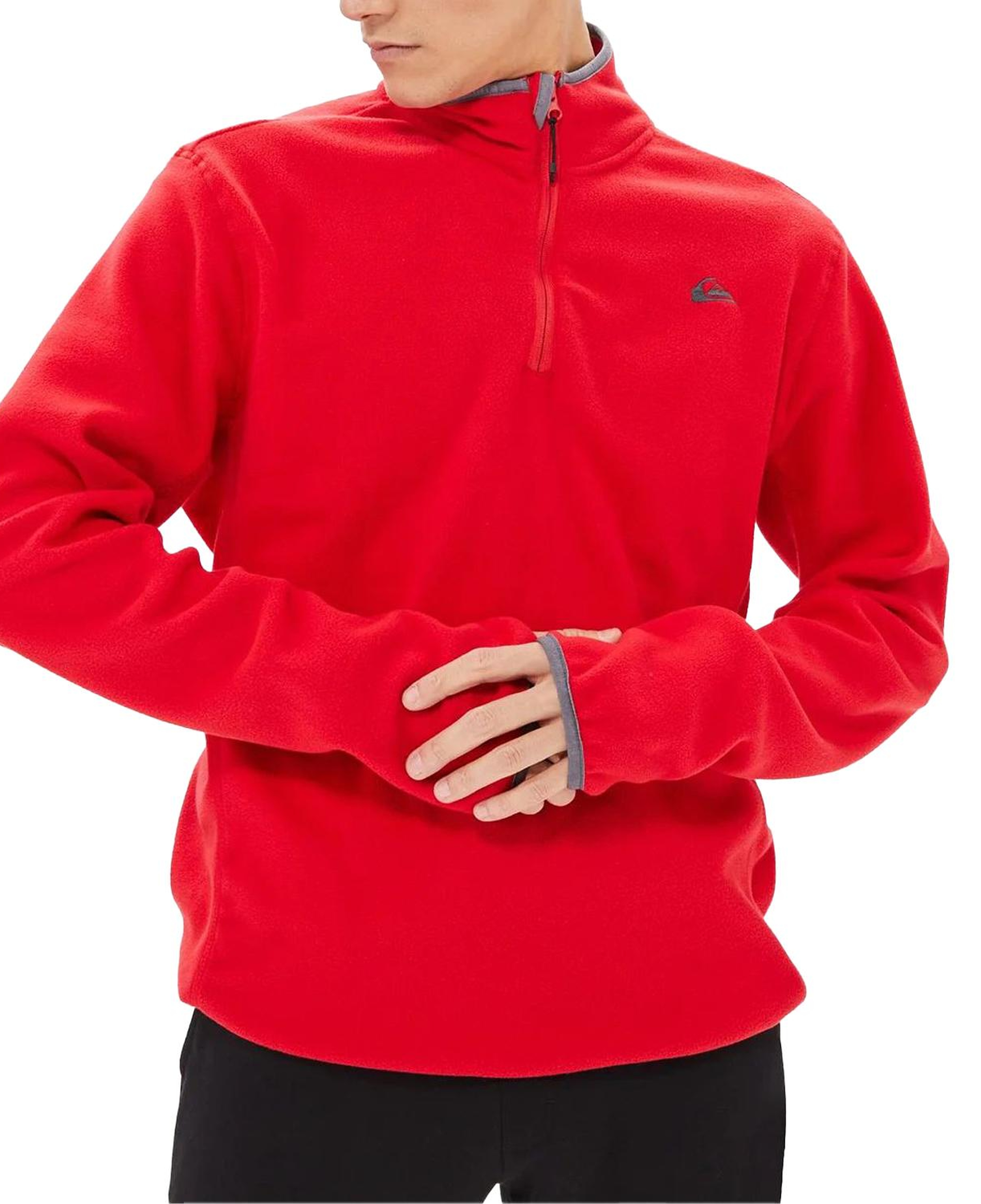 Quiksilver Mission Halfzip Erkek Kırmızı Polar