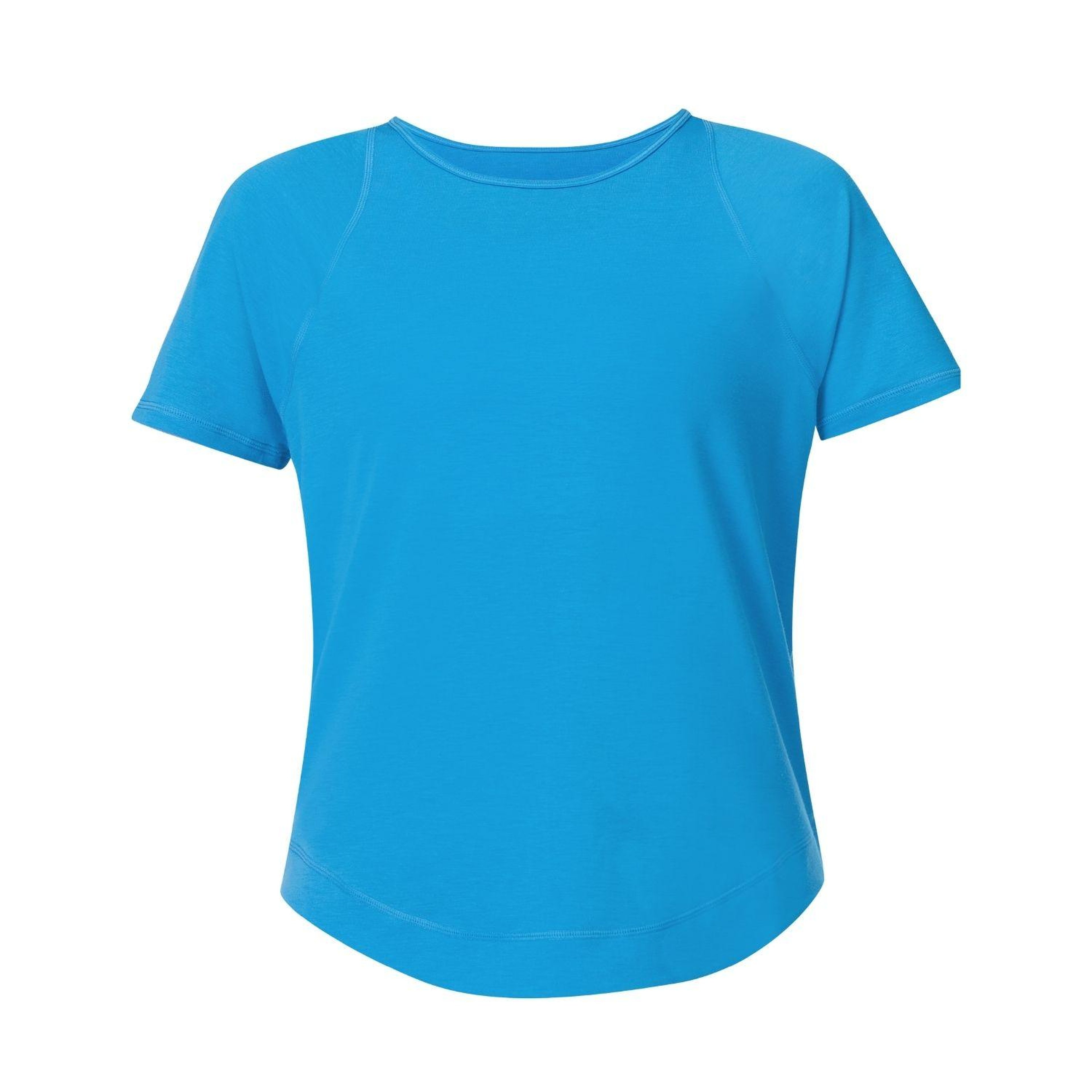 Sweaty Betty Breathe Easy Kadın Mavi Koşu Tişört