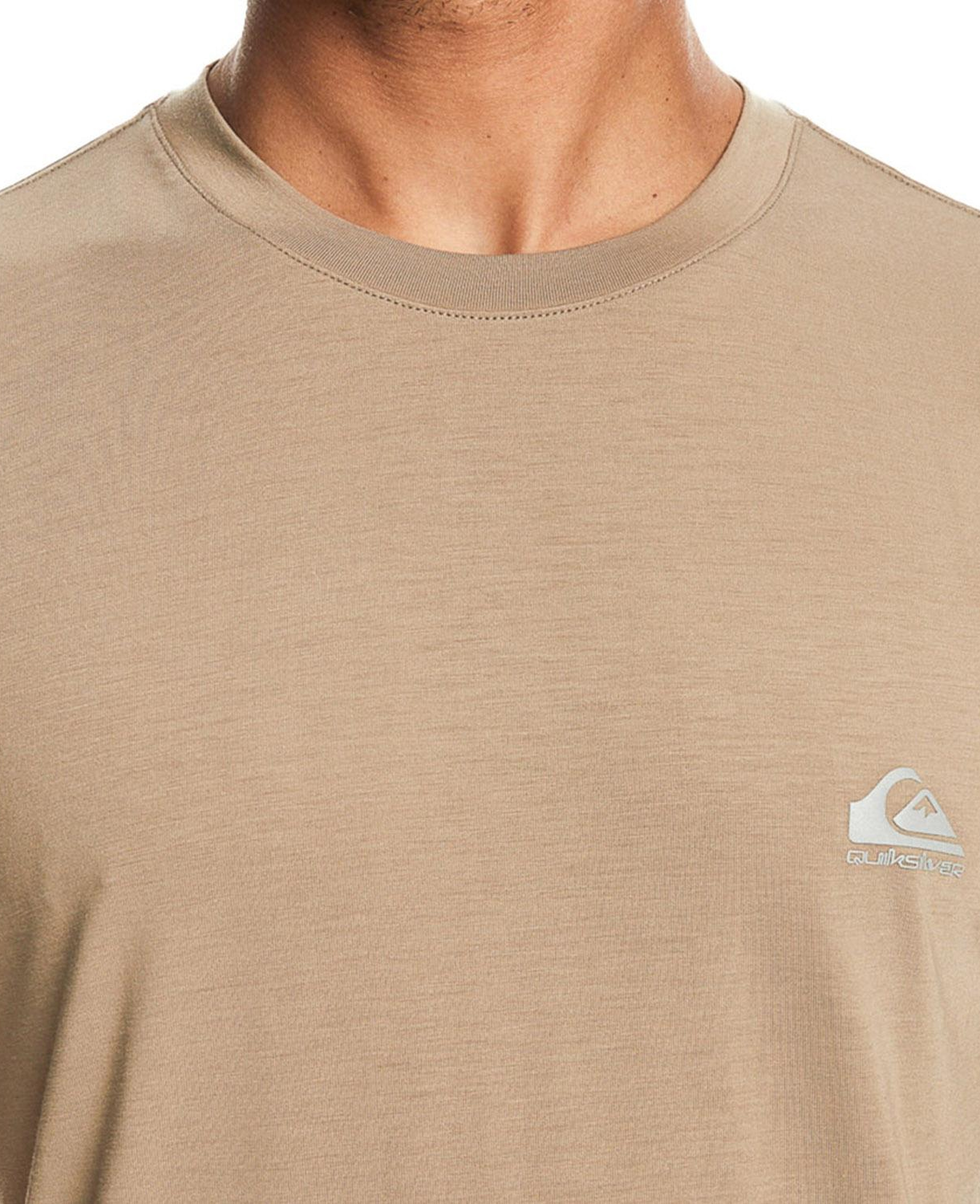 Quiksilver Coastal Run Erkek Bej Tişört