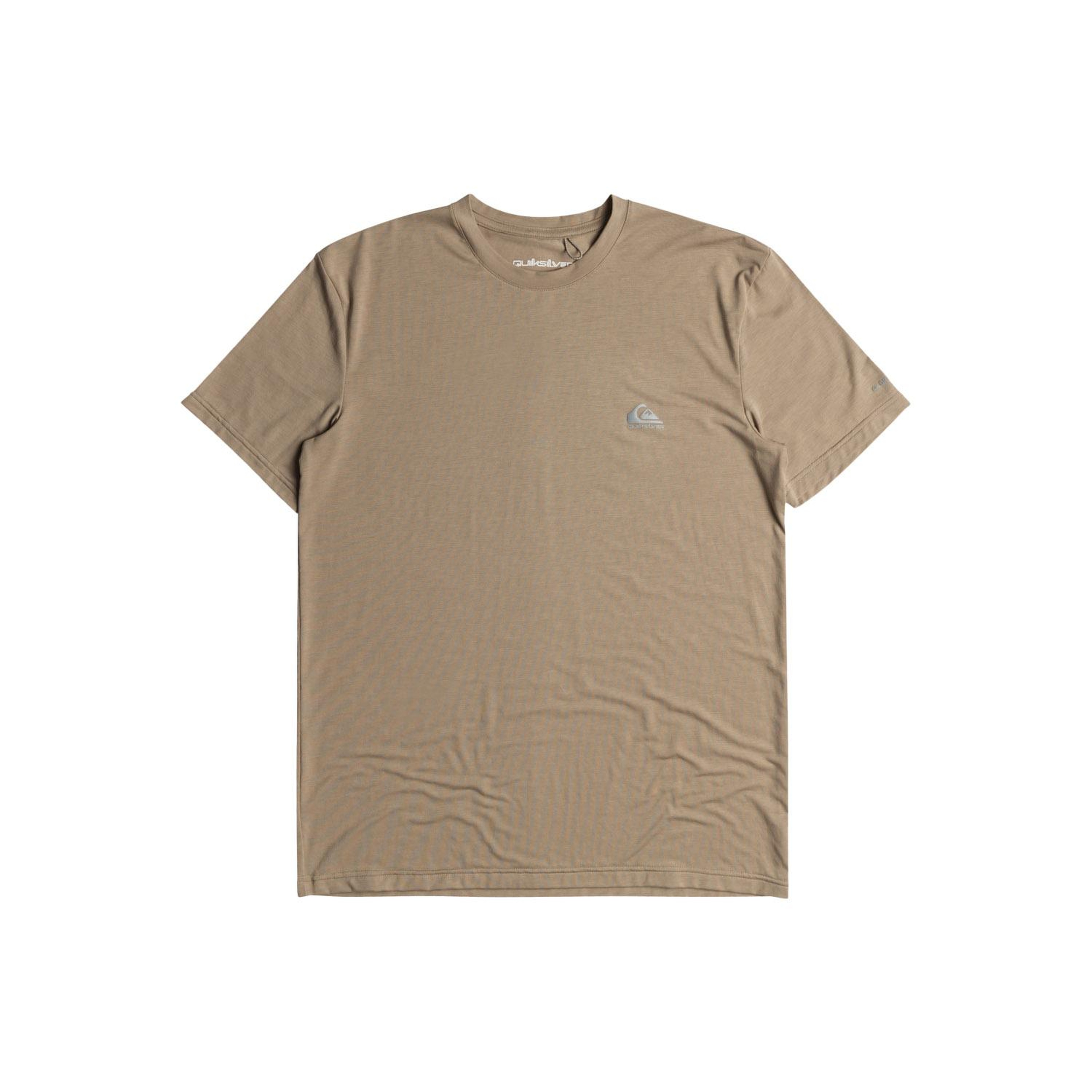 Quiksilver Coastal Run Erkek Bej Tişört