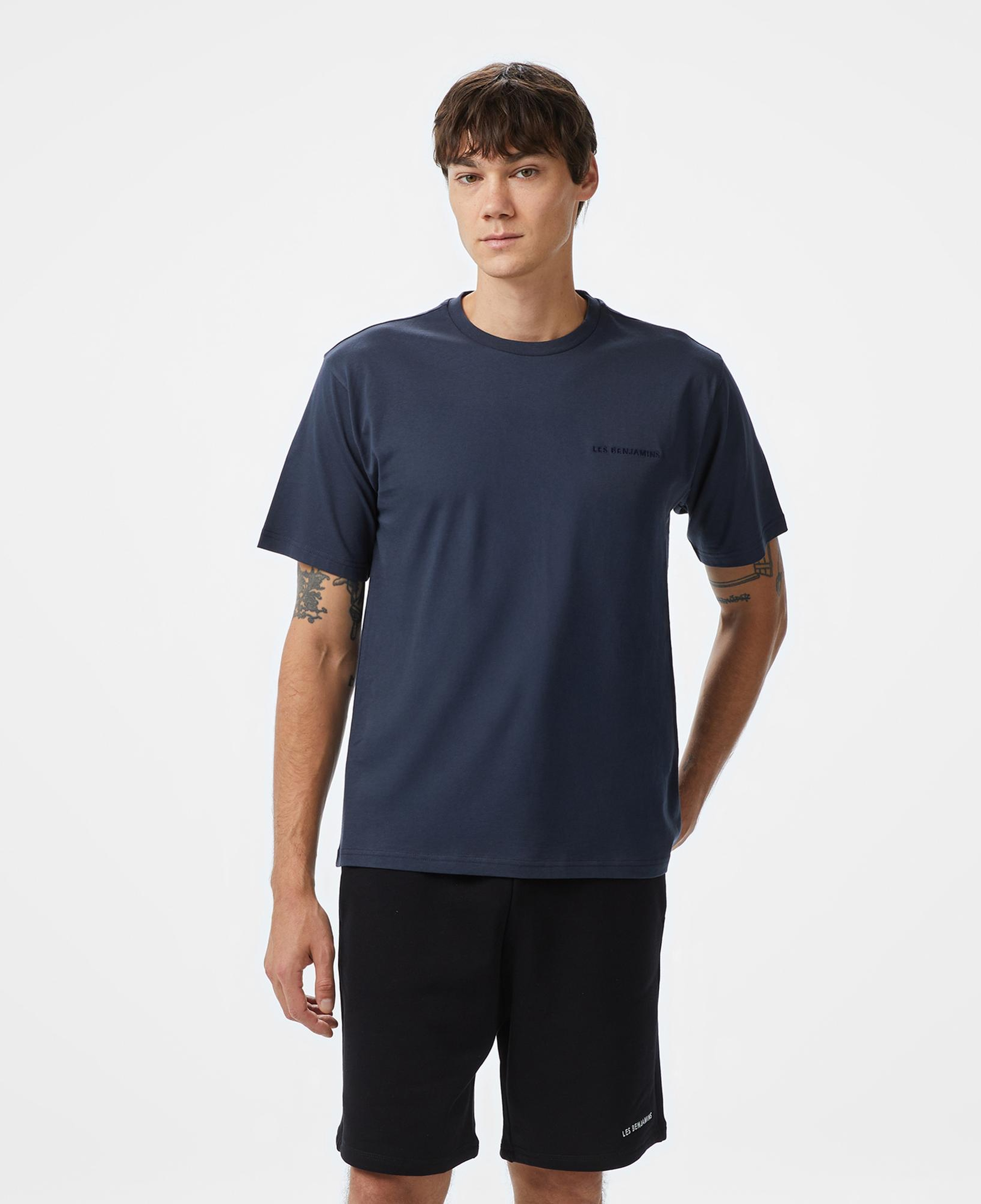 Les Benjamins Essentials Erkek Gri T-Shirt