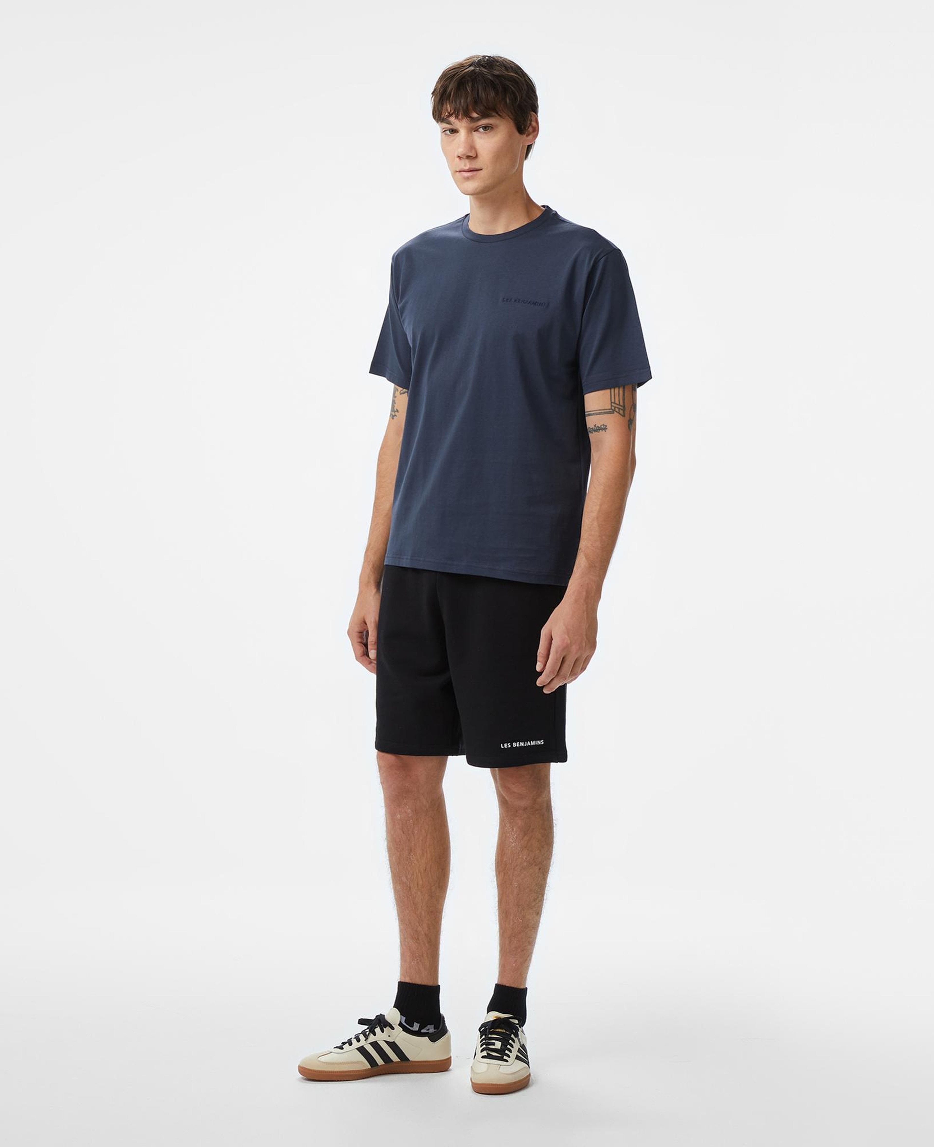 Les Benjamins Essentials Erkek Gri T-Shirt