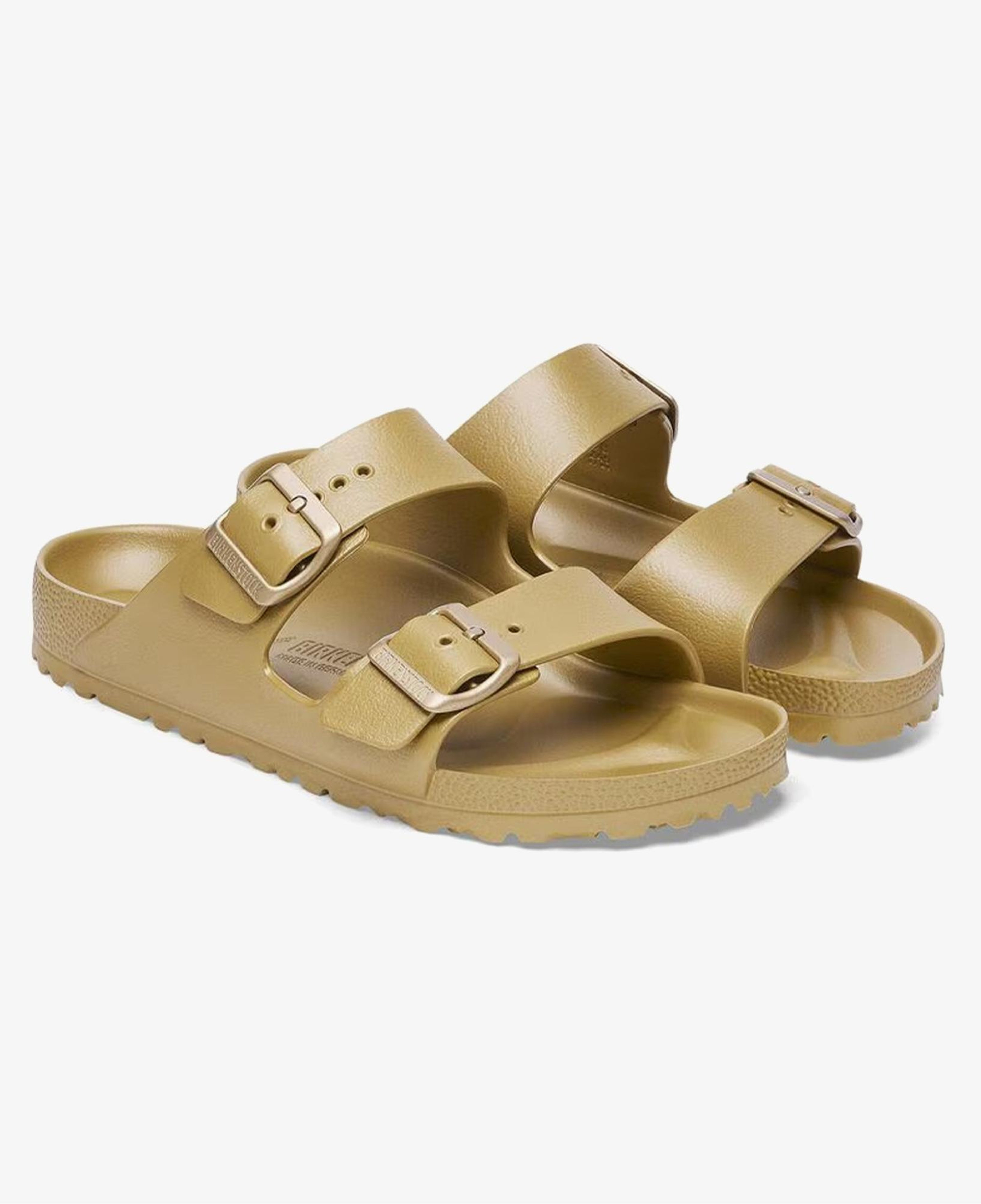 Birkenstock Arizona Eva Glamour Erkek Gold Terlik