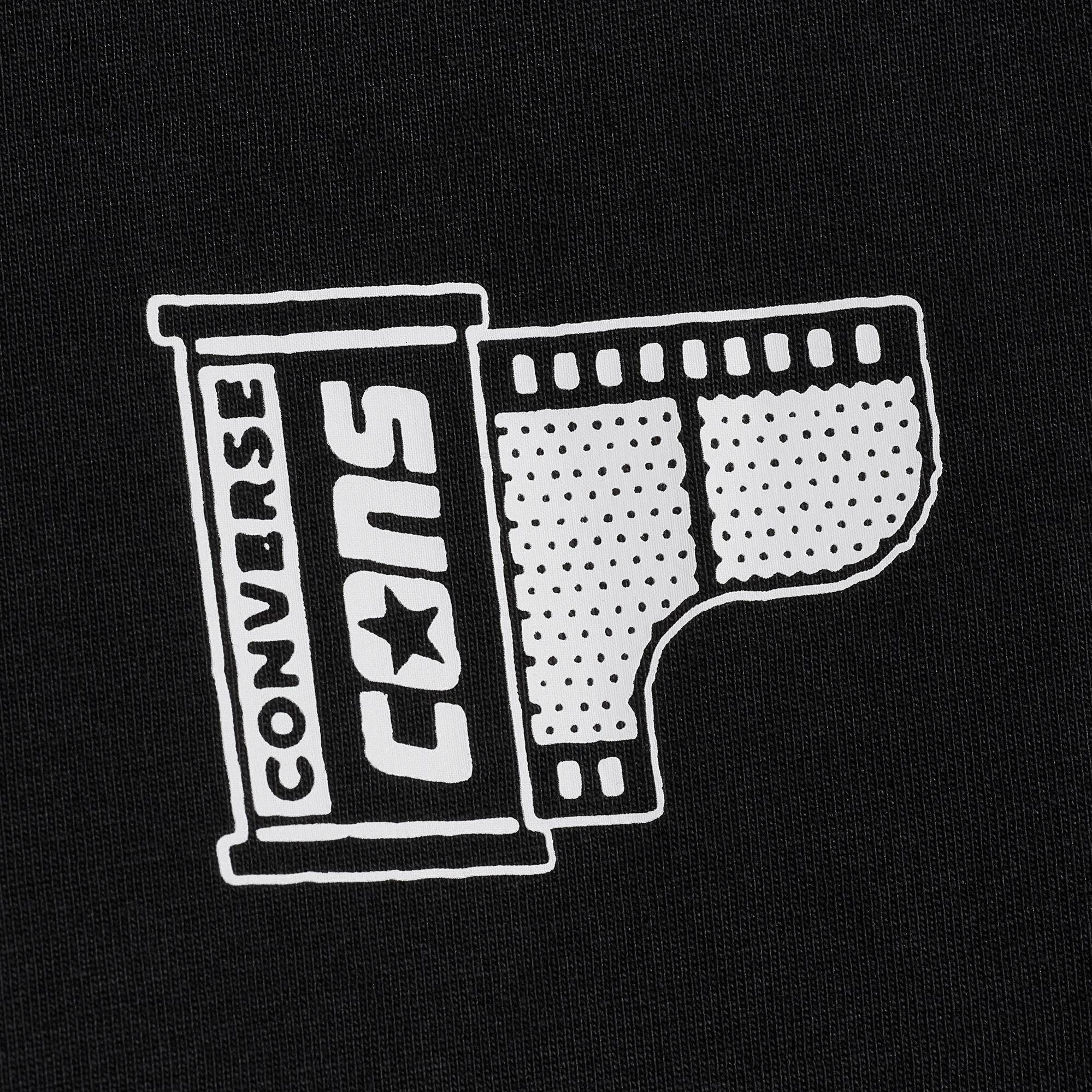 Converse Erkek Siyah T-Shirt