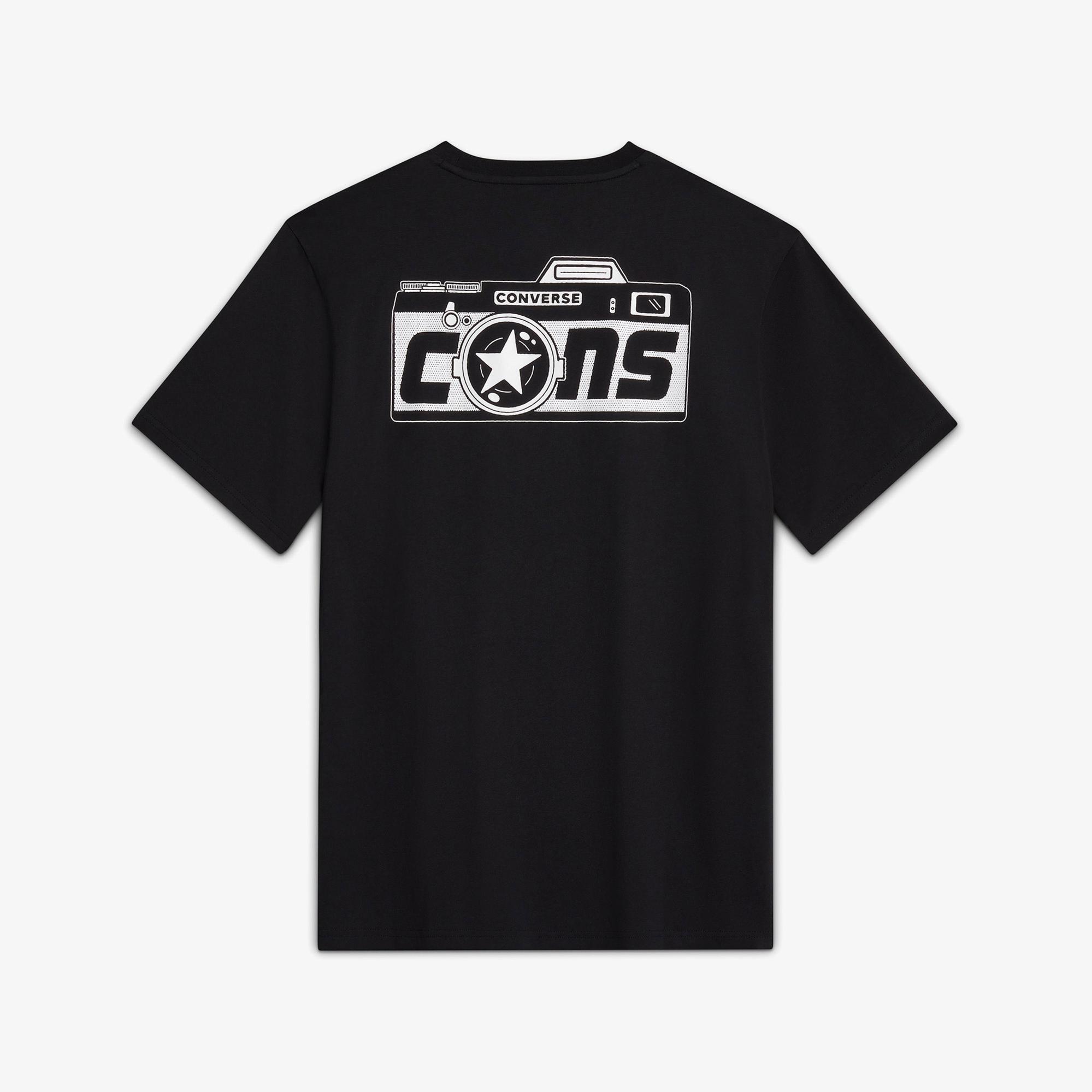 Converse Erkek Siyah T-Shirt