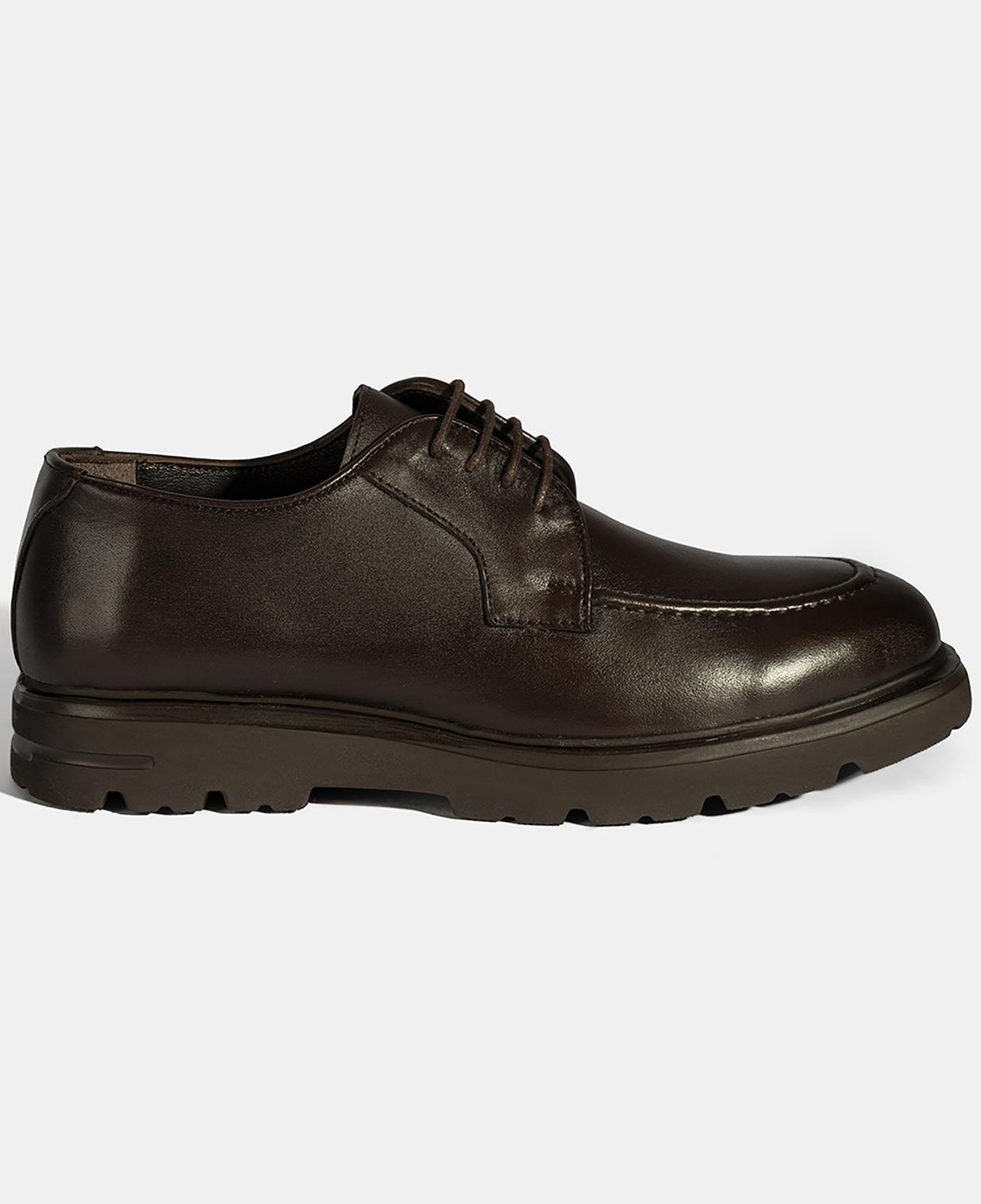 Erkek Kahve Deri Günlük Ayakkabı