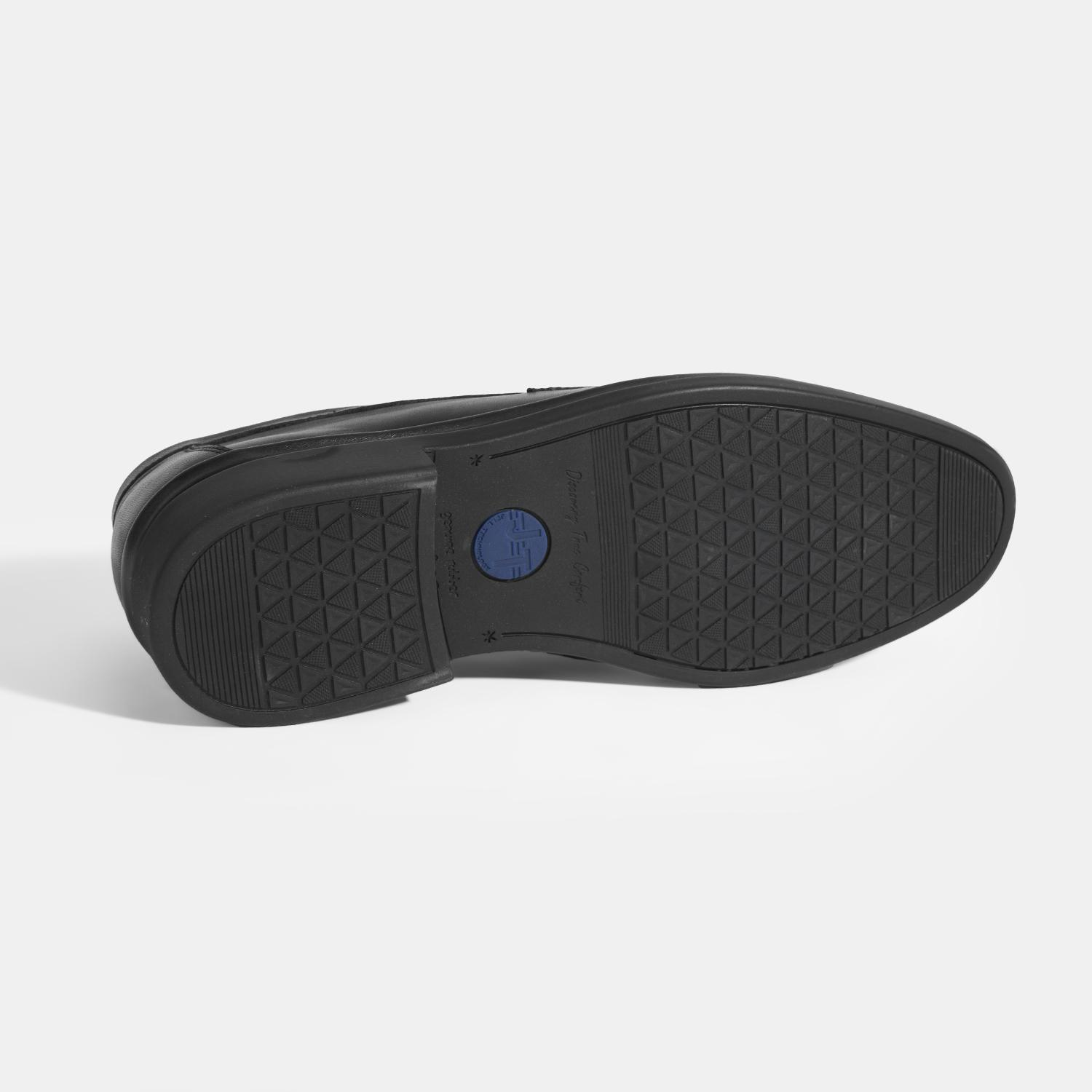 Erkek Siyah DesaComfort Deri Loafer