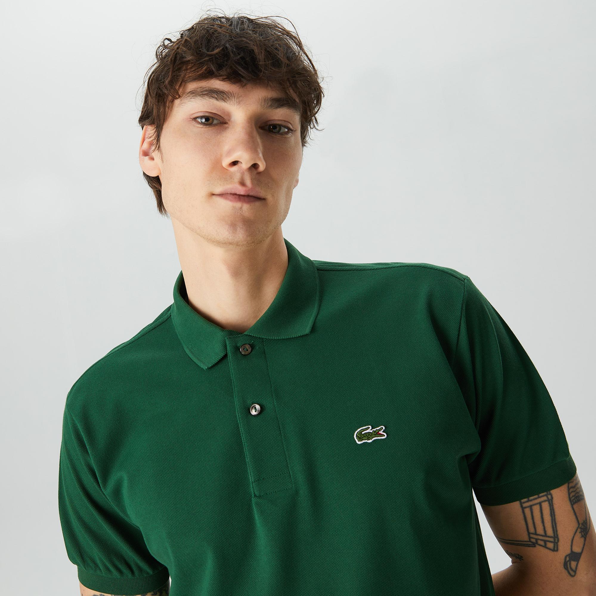 Lacoste L.12.12 Erkek Classic Fit Yeşil Polo