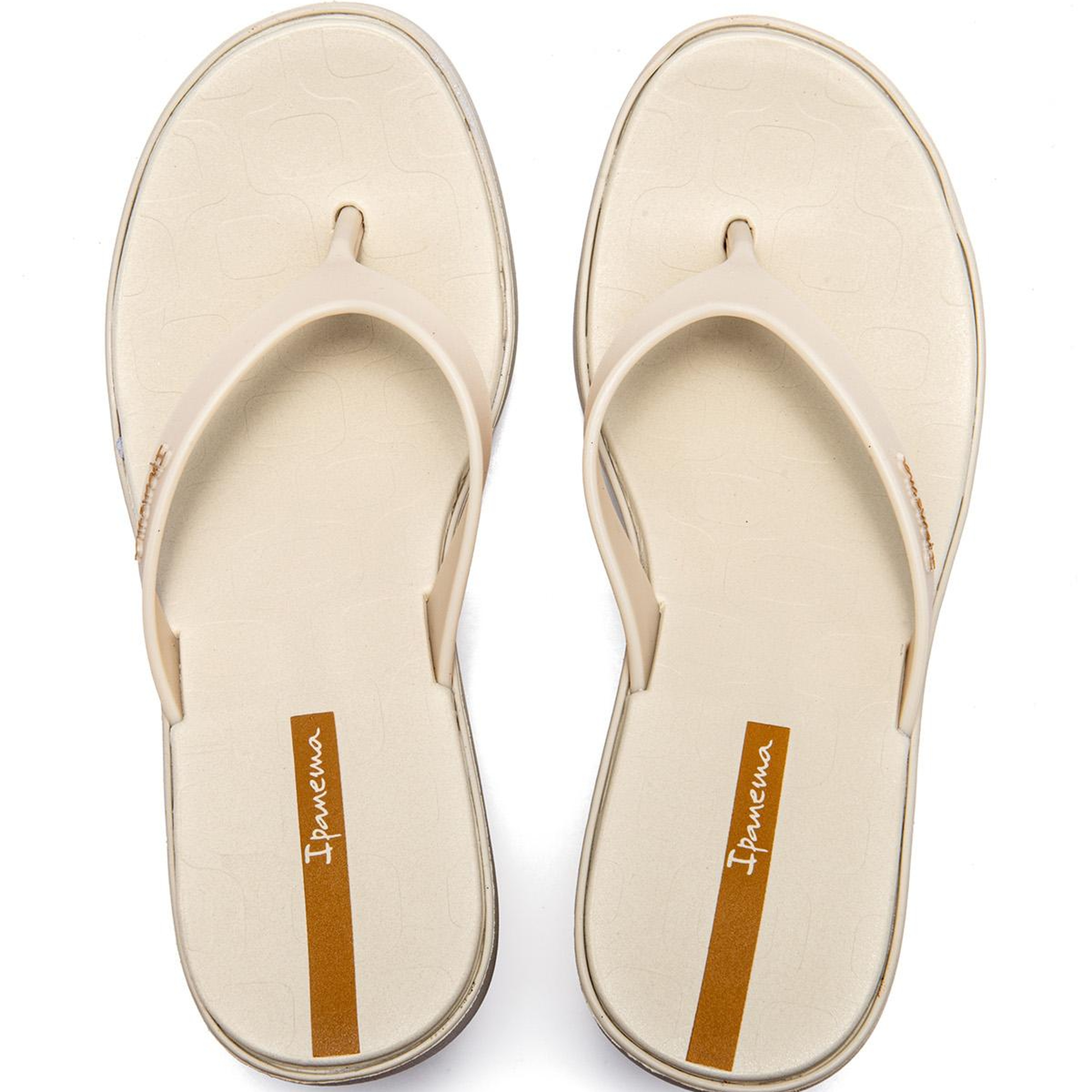 High Fashion Fem Topuklu Kadın Parmak Arası Terlik Bej 35/40