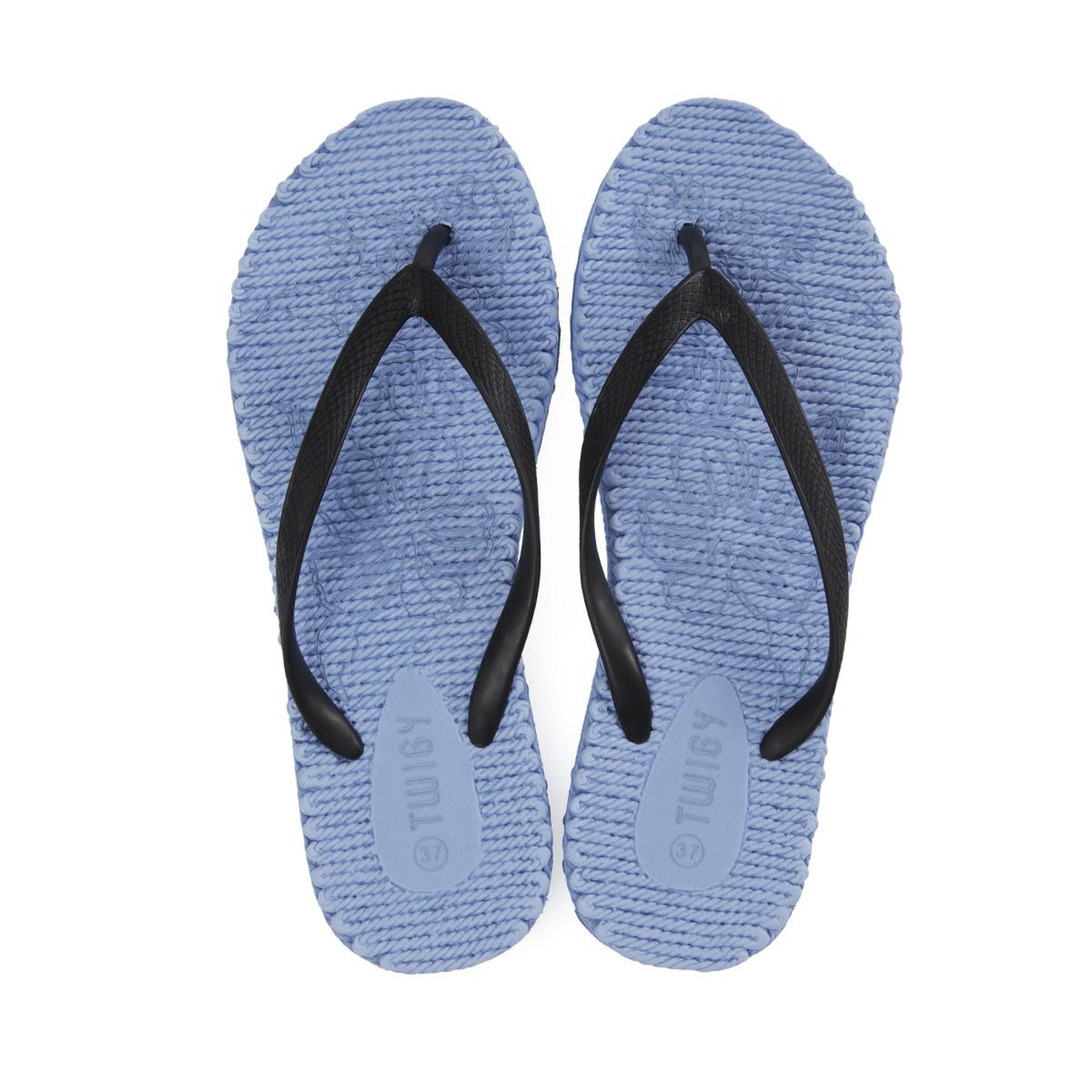 Sedef Kadın Parmak Arası Terlik Mavi-Siyah 36/41