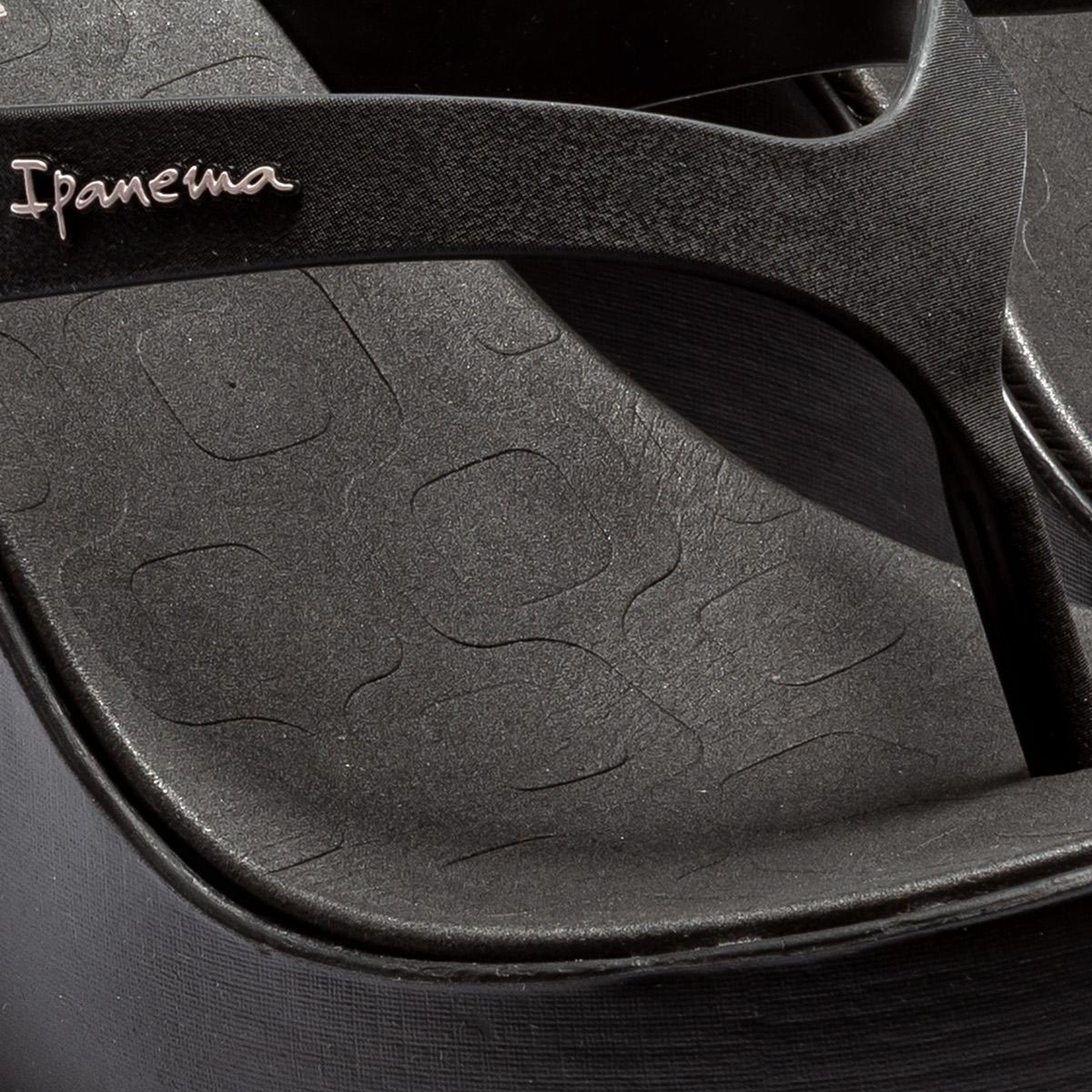 High Fashion Fem Topuklu Kadın Parmak Arası Terlik Siyah 35/40