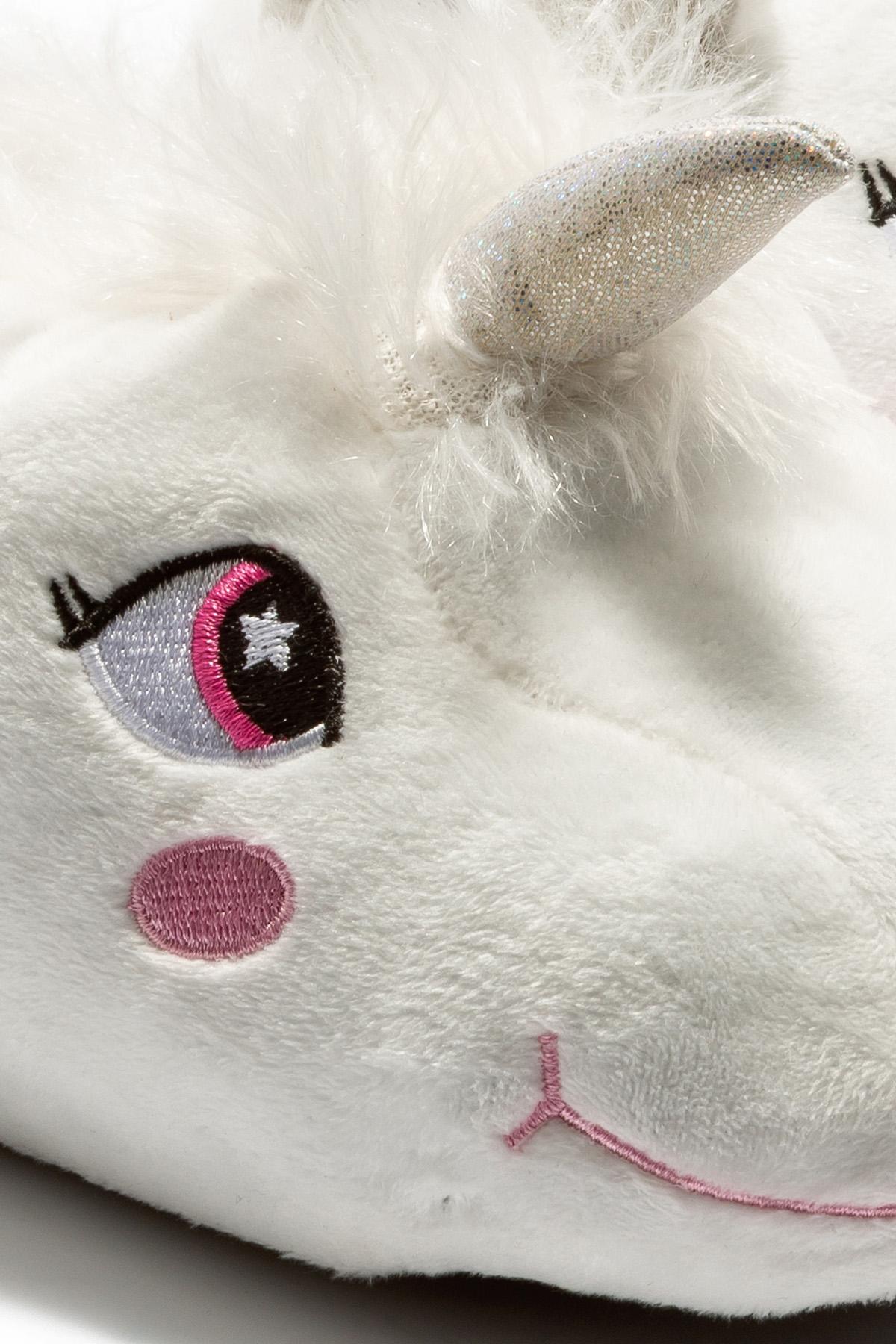 Pinky Çocuk Hayvanlı Panduf Beyaz 22/29