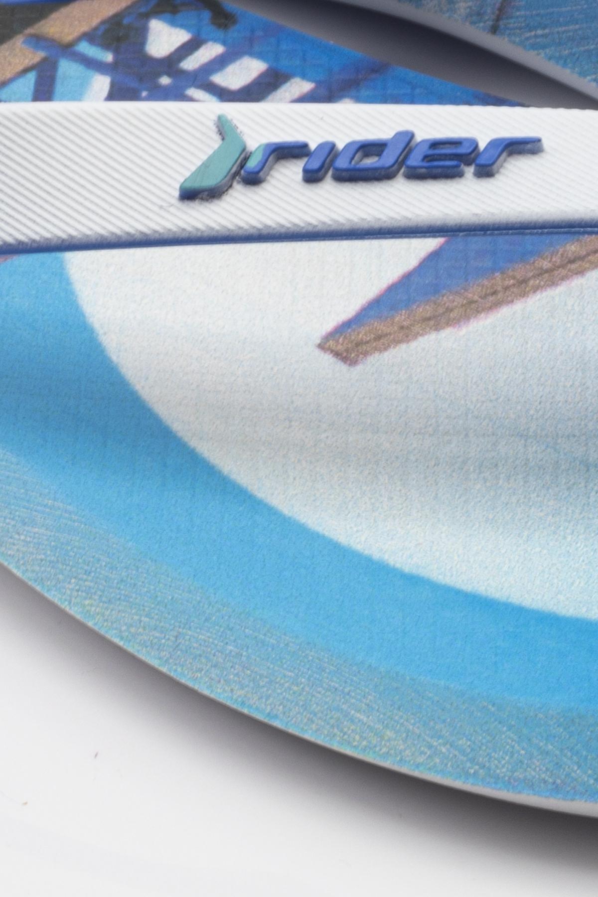 Energy Erkek Parmak Arası Terlik Mavi Beyaz 39/46