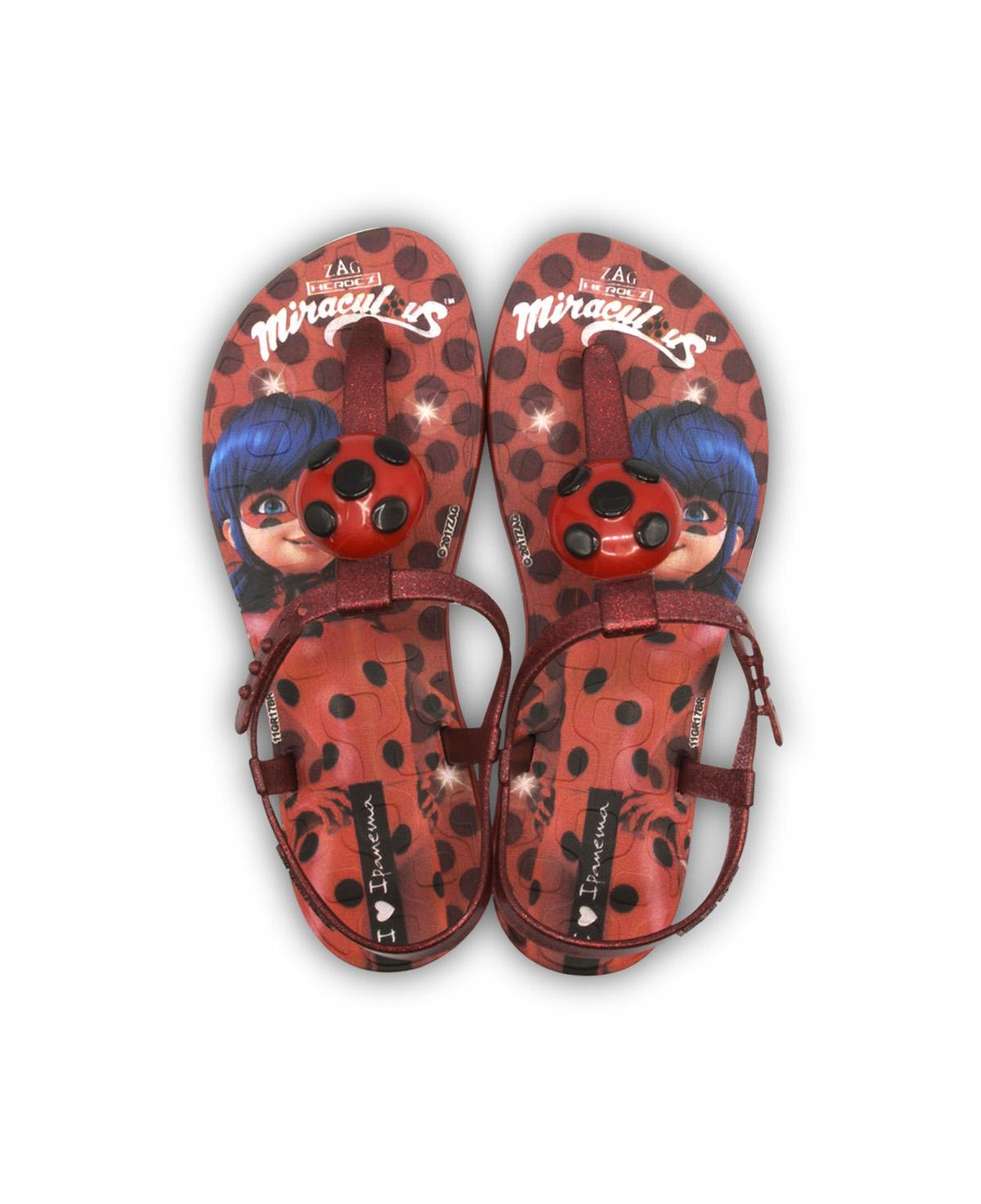 Ladybug Çocuk Sandalet Kırmızı 30/35