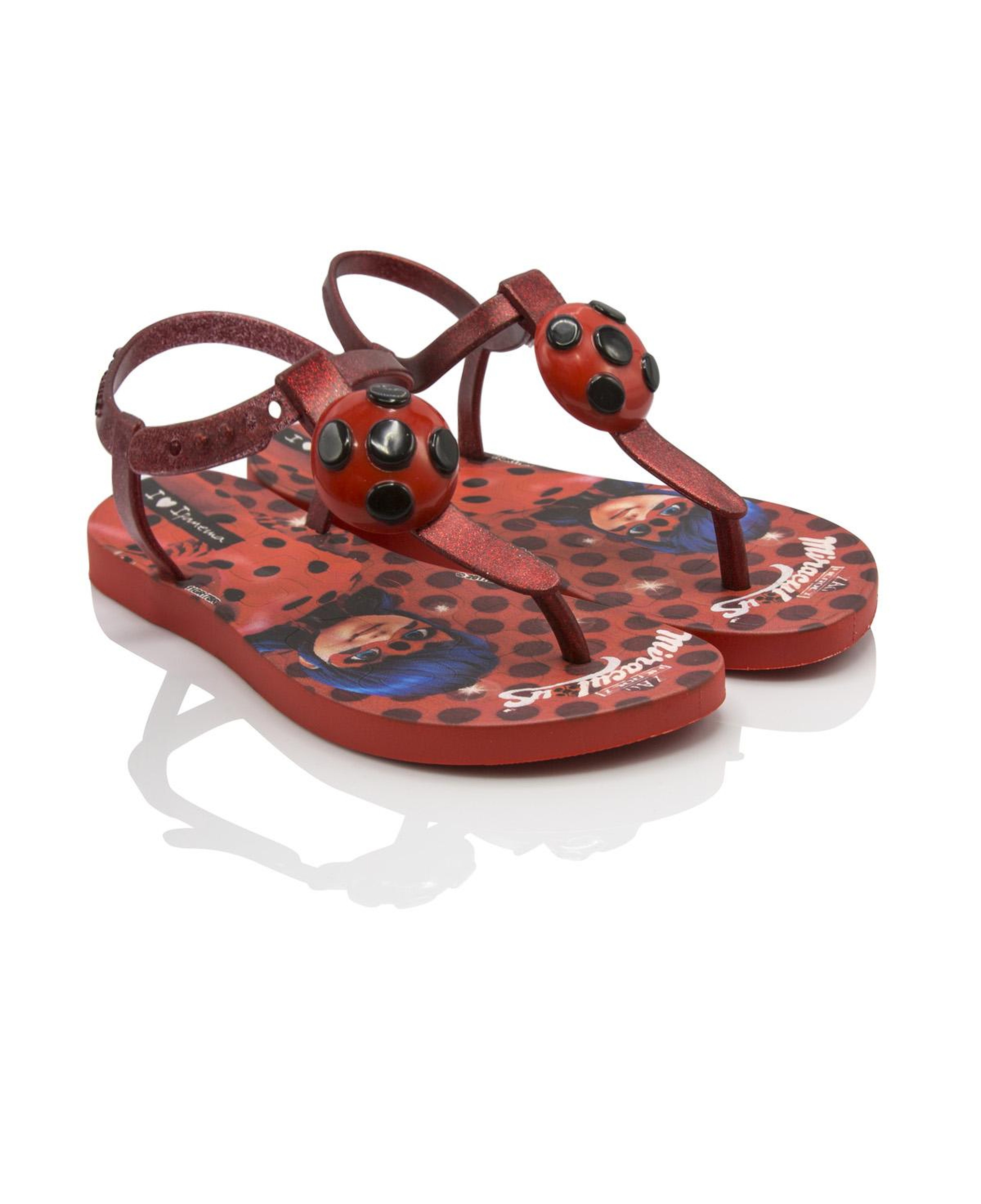 Ladybug Çocuk Sandalet Kırmızı 30/35