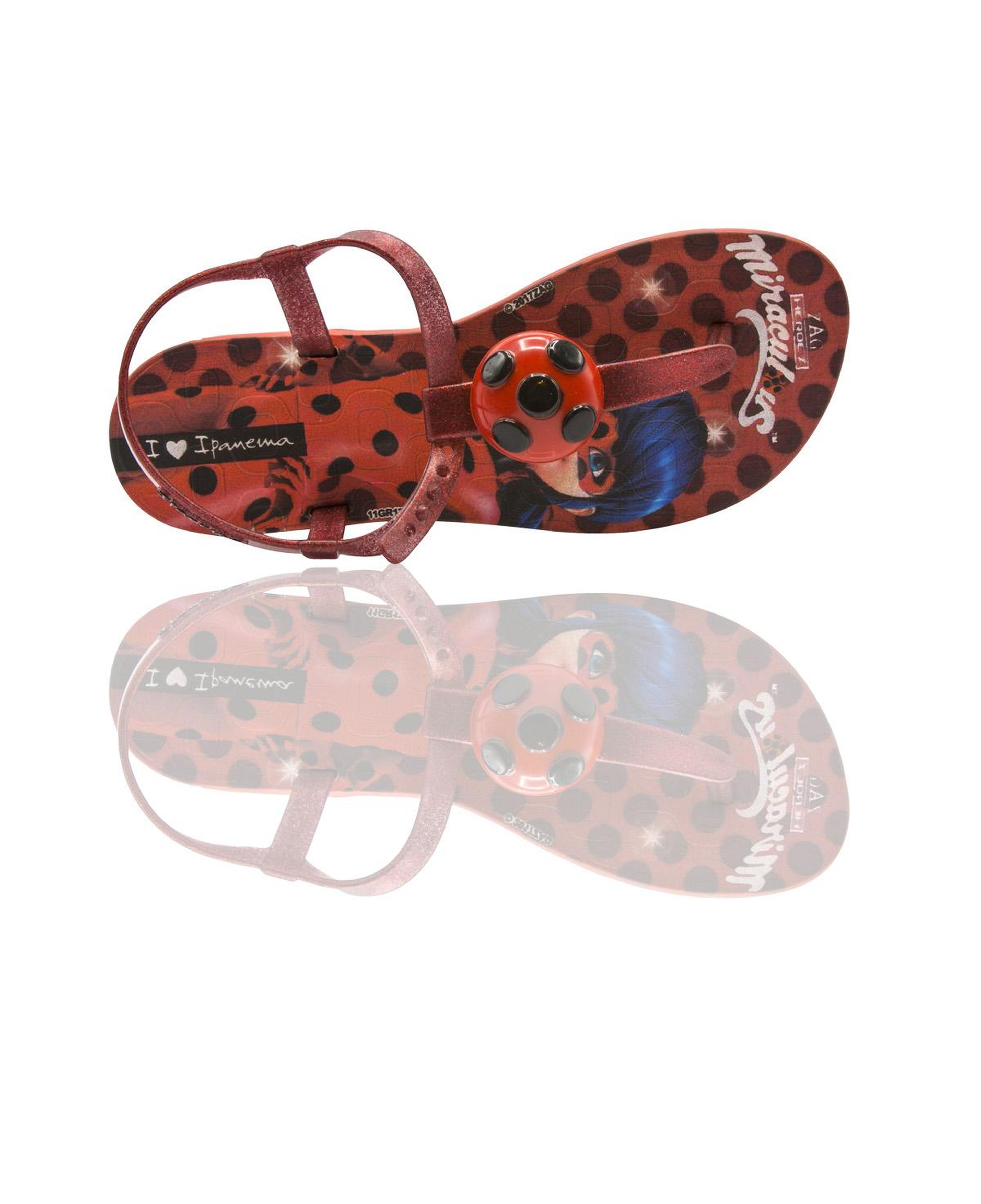 Ladybug Çocuk Sandalet Kırmızı 30/35