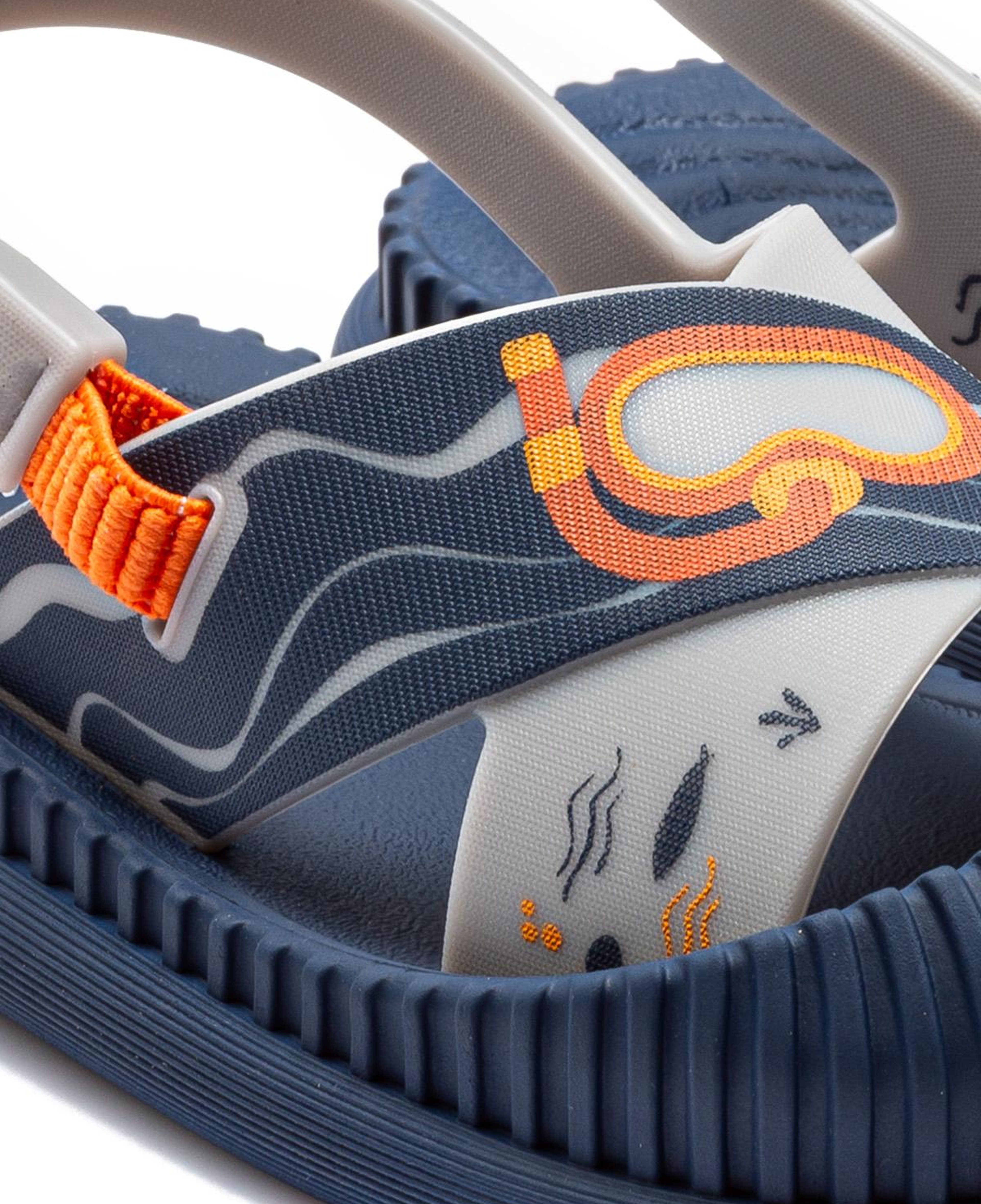 Fun Sea Çocuk Sandalet Lacivert-Gri 19/27