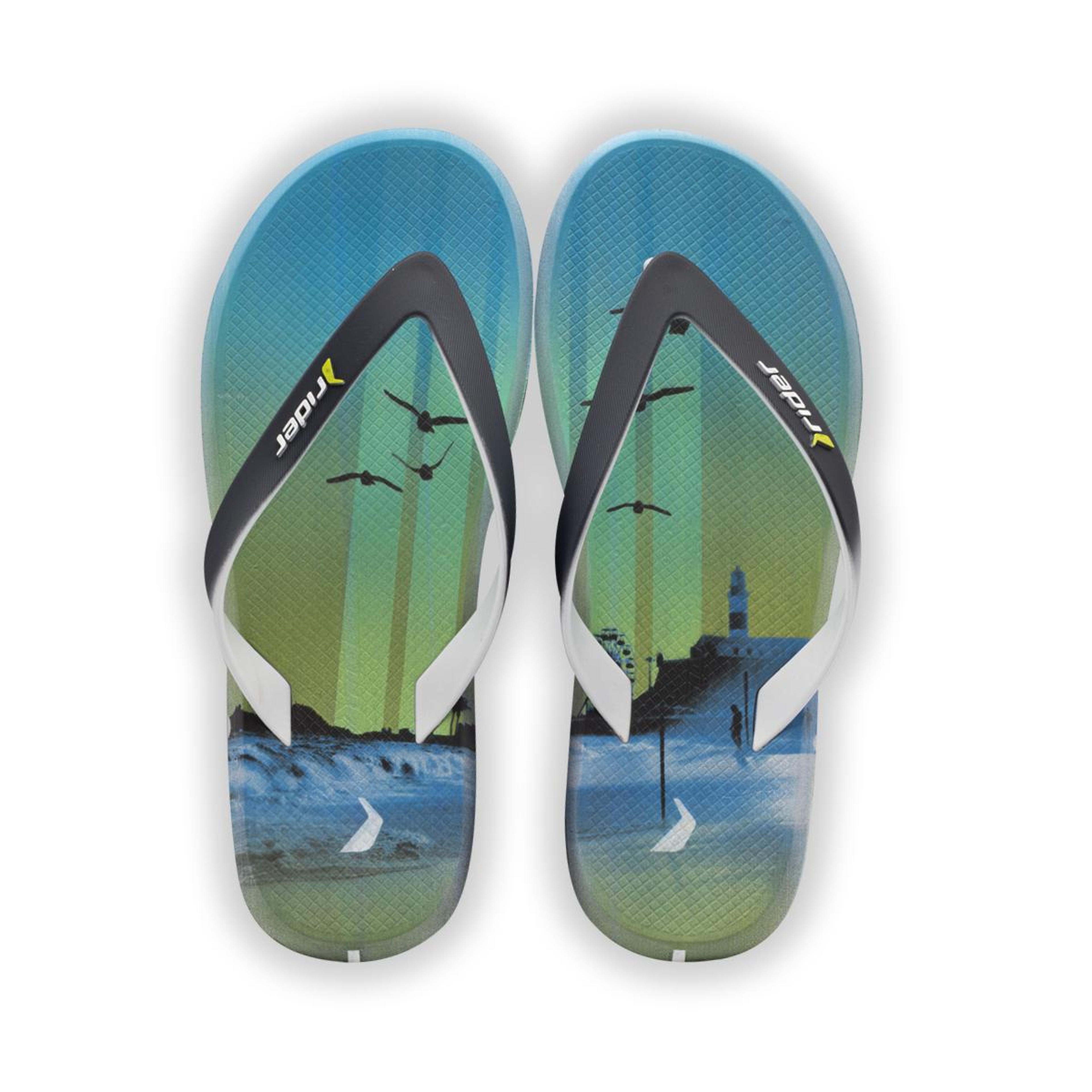 Energy Erkek Parmak Arası Terlik Siyah Gri 39/46