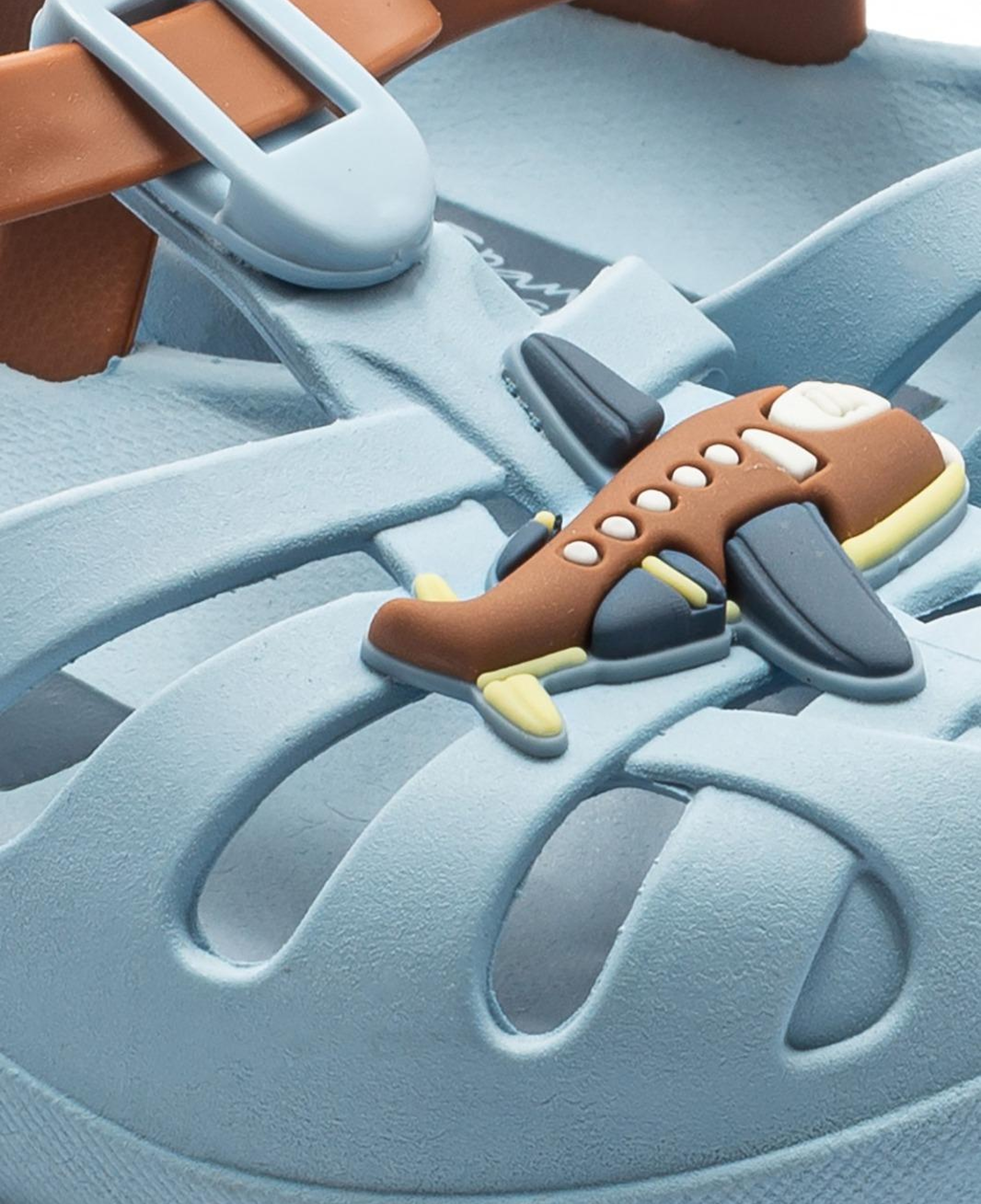 Summer Çocuk Sandalet Açık Mavi-Kahve 19/29