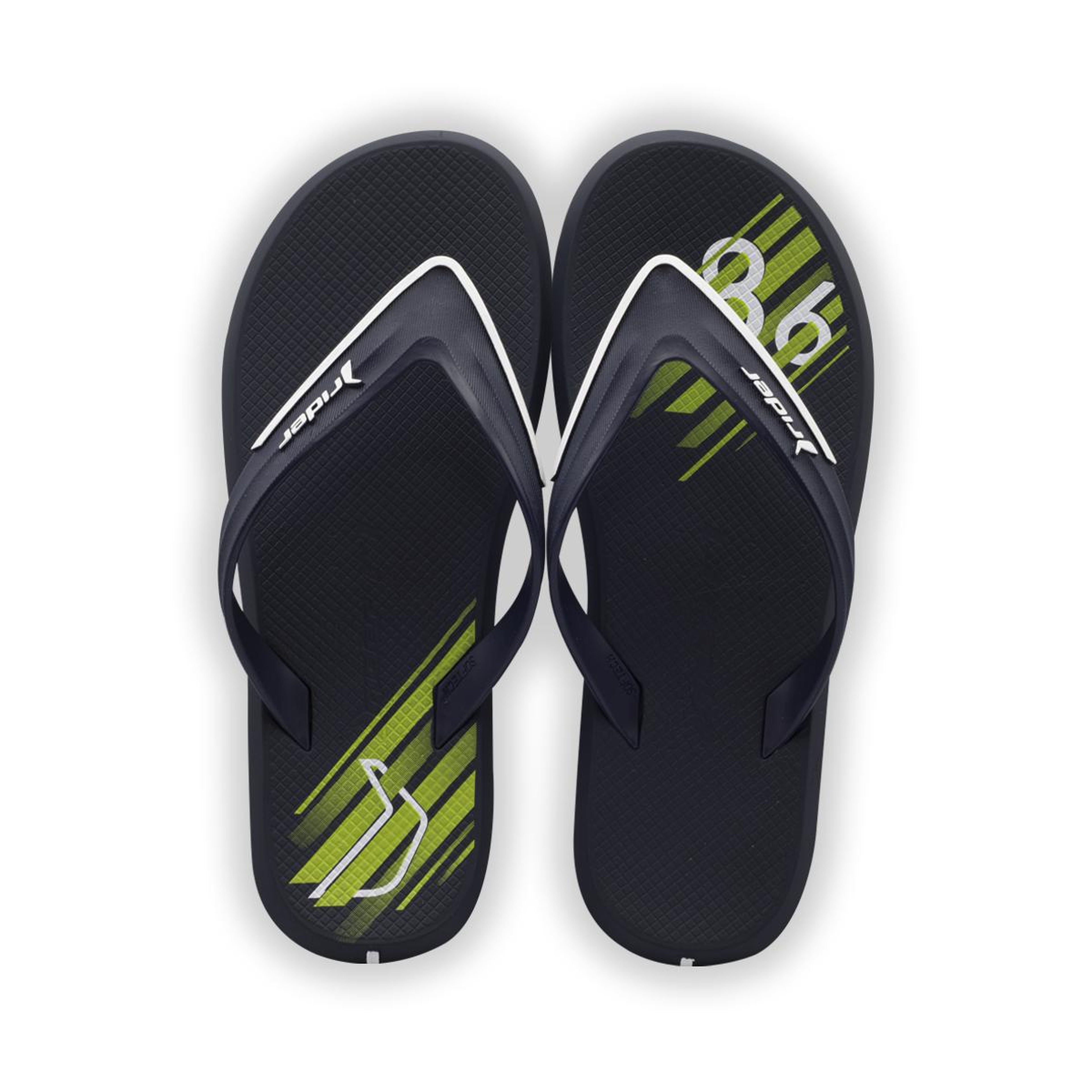 R1 Ultra Erkek Parmak Arası Terlik Siyah Yeşil 39/49