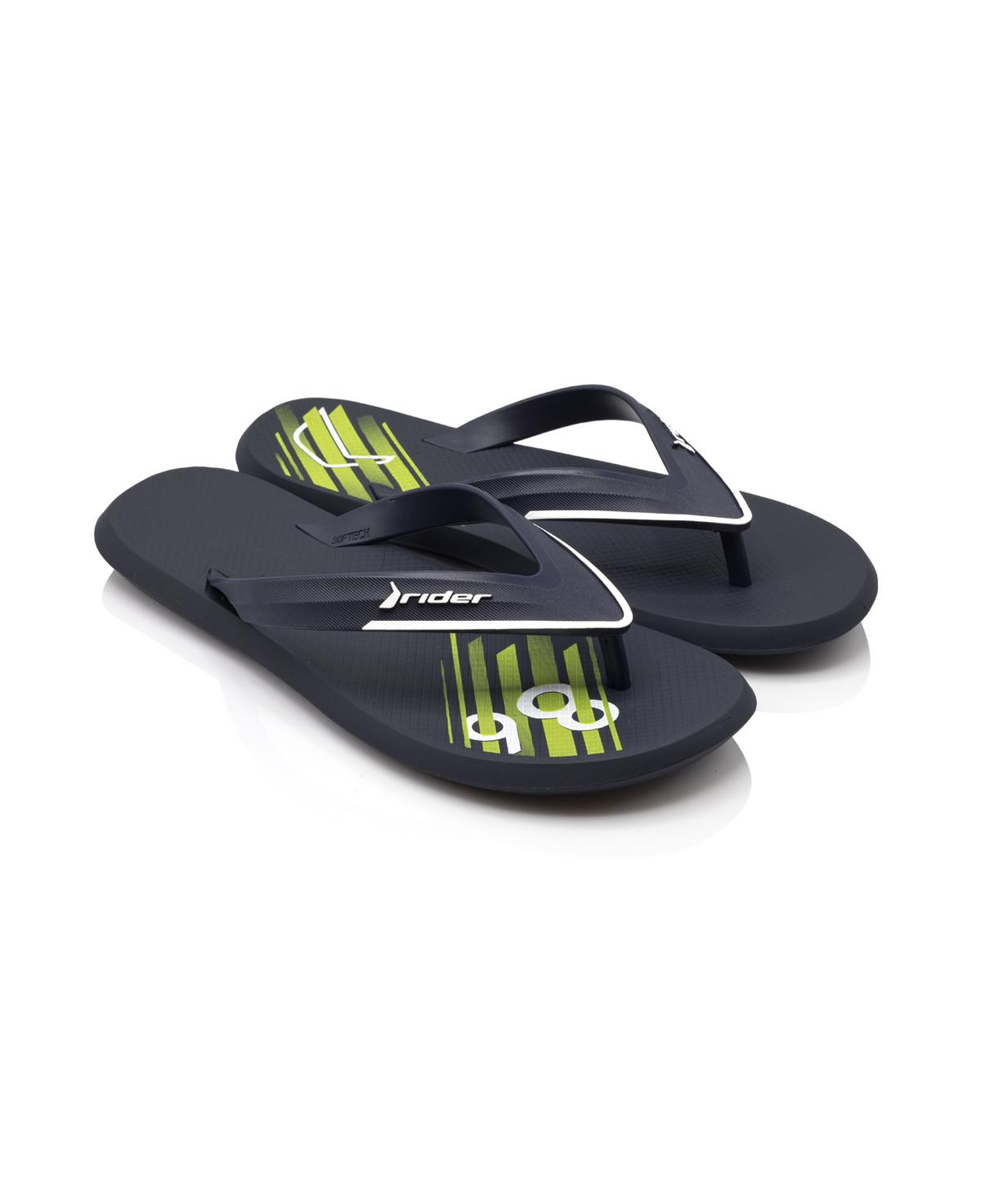 R1 Ultra Erkek Parmak Arası Terlik Siyah Yeşil 39/49