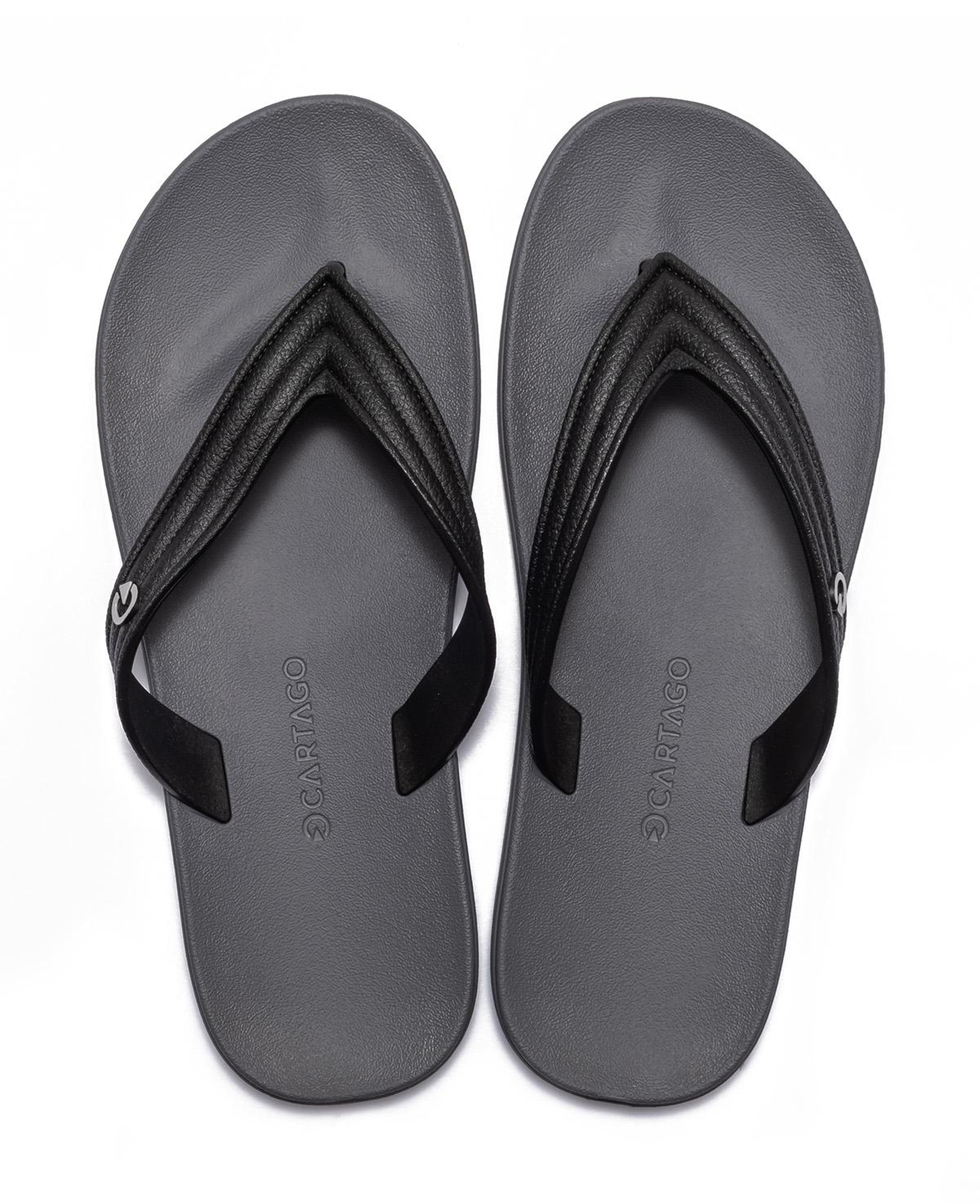 Porto Erkek Parmak Arası Terlik Gri 39/46