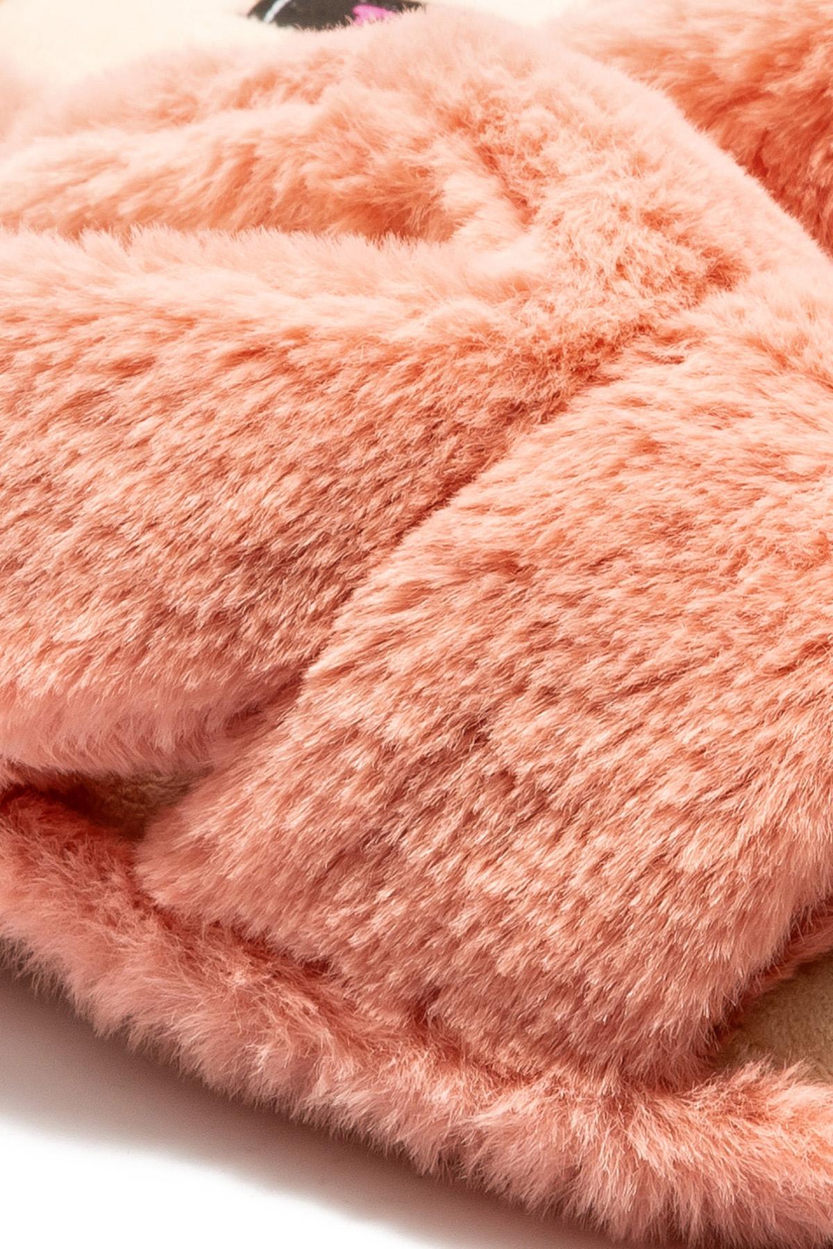 Moli Peluş Kadın Ev Terliği Pembe 36/41