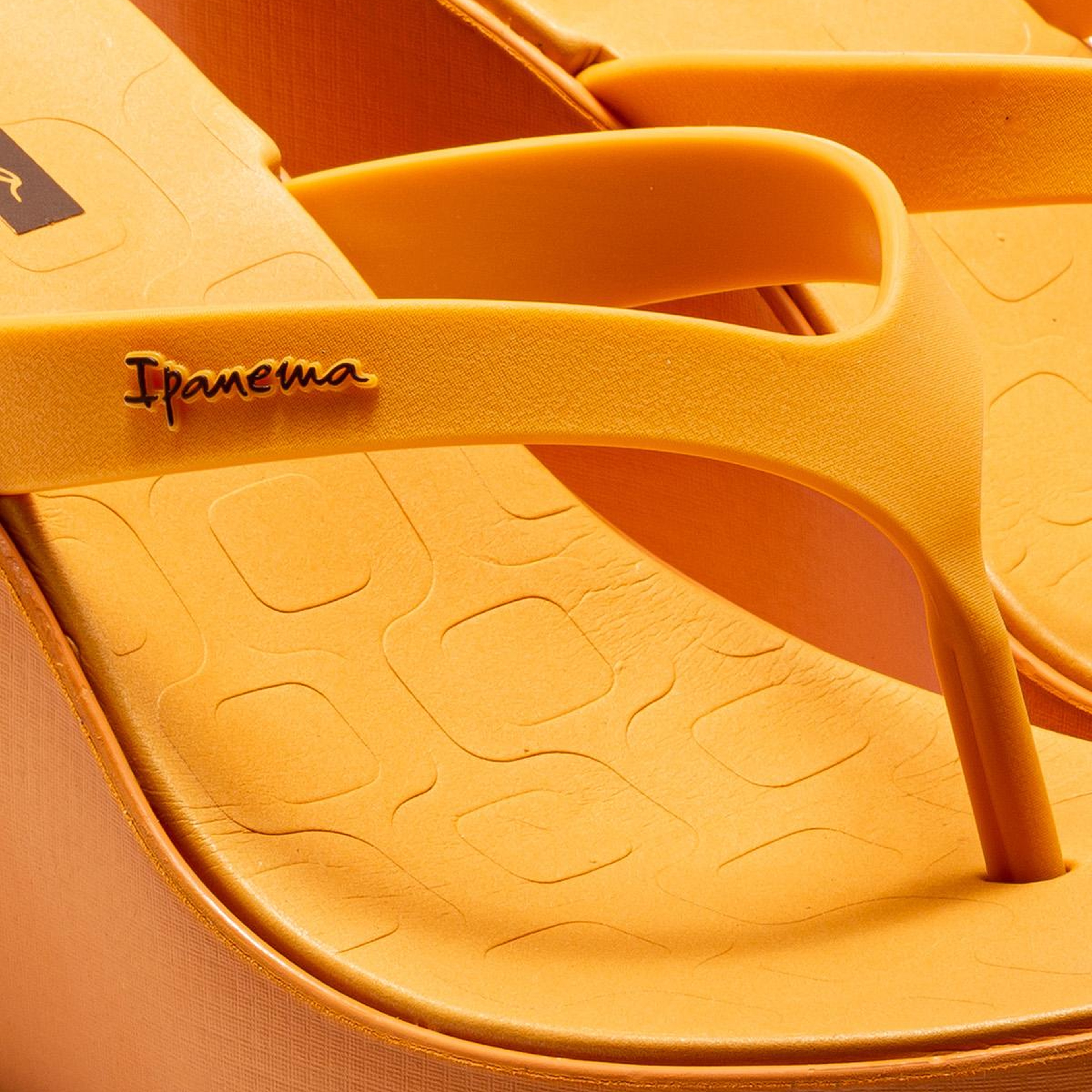 High Fashion Fem Topuklu Kadın Parmak Arası Terlik Sarı 35/40