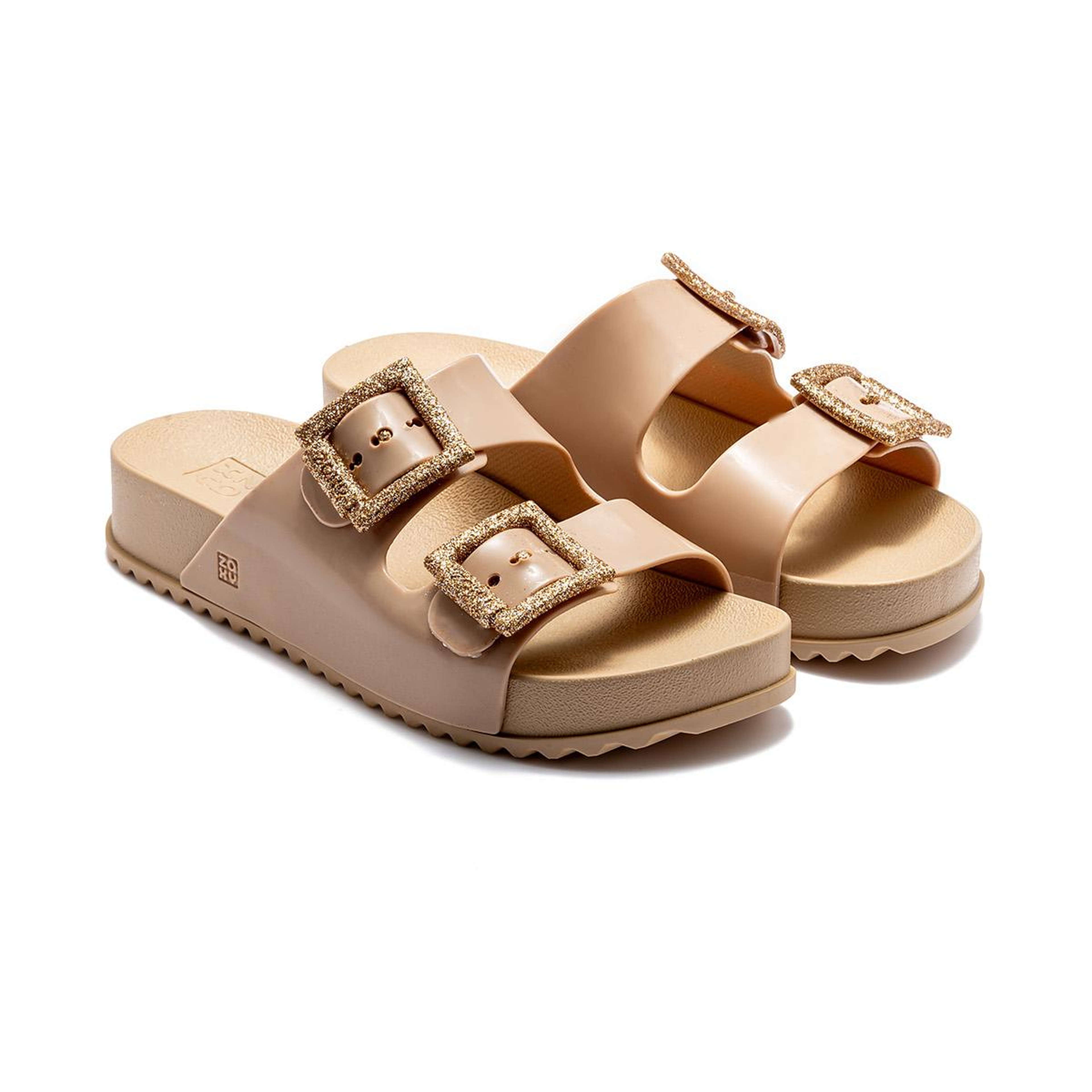 Partner New Çift Bantlı Kadın Terlik Bej 35/42