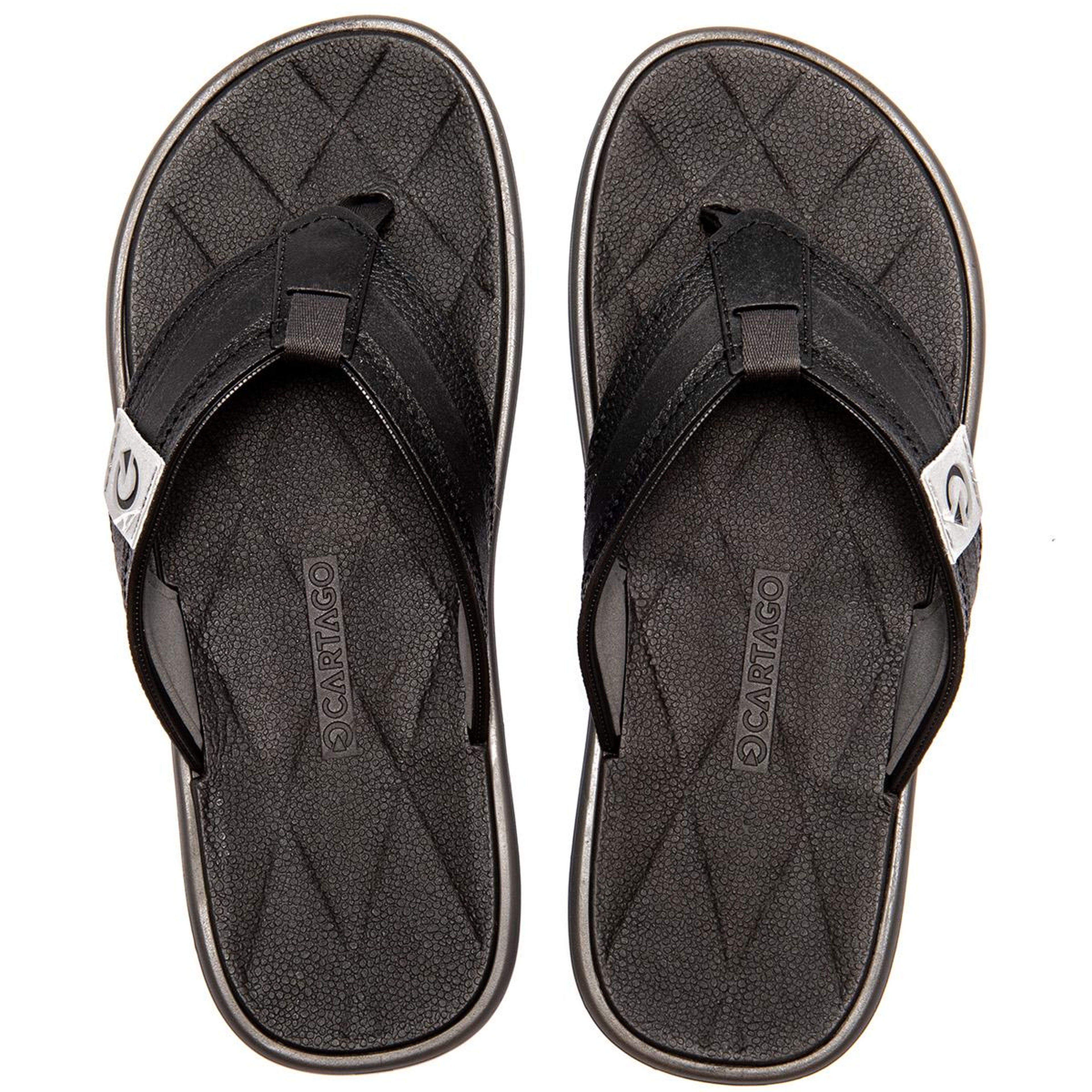 Malta Erkek Parmak Arası Terlik Siyah-Gri 39/46