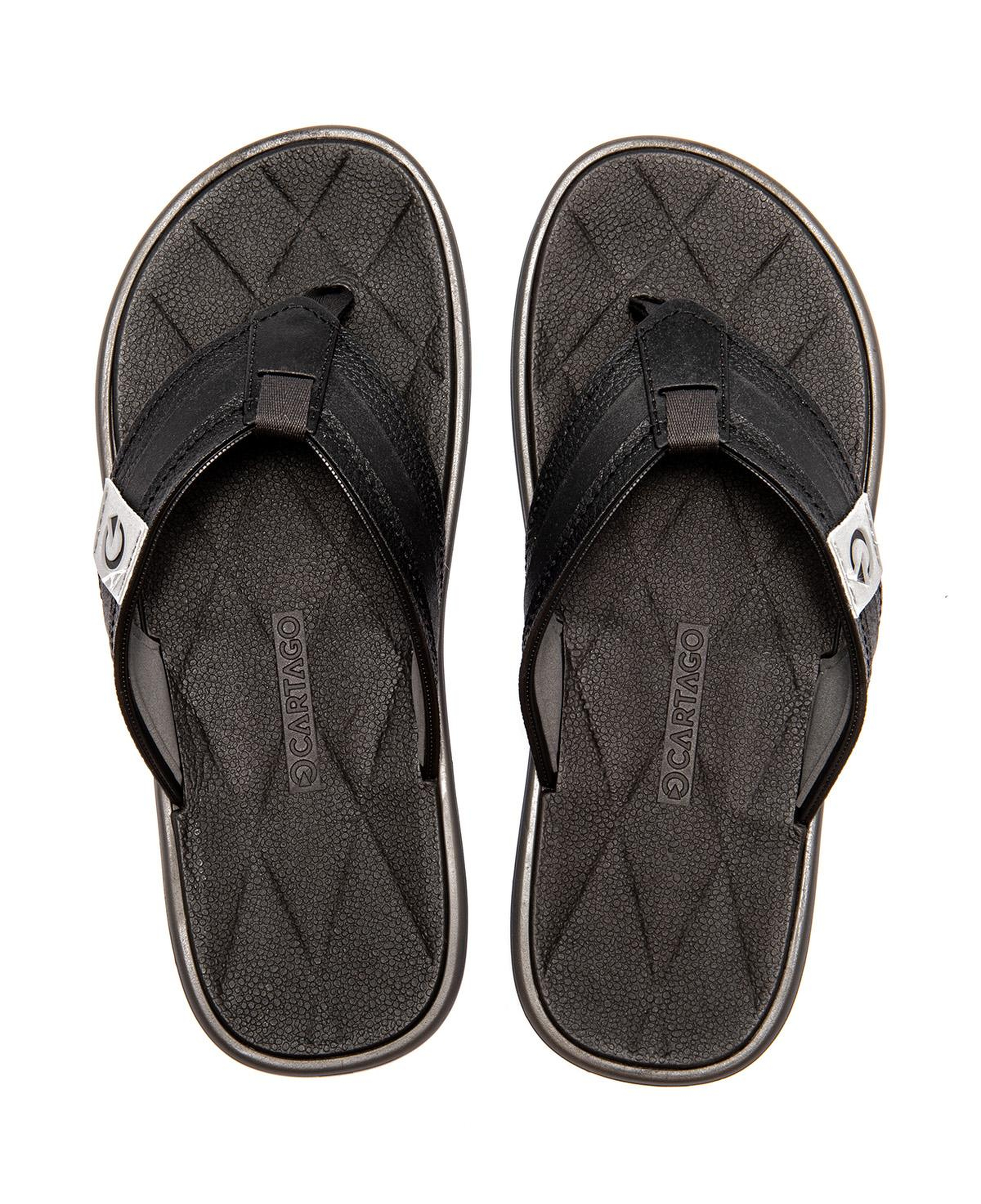 Malta Erkek Parmak Arası Terlik Siyah-Gri 39/46