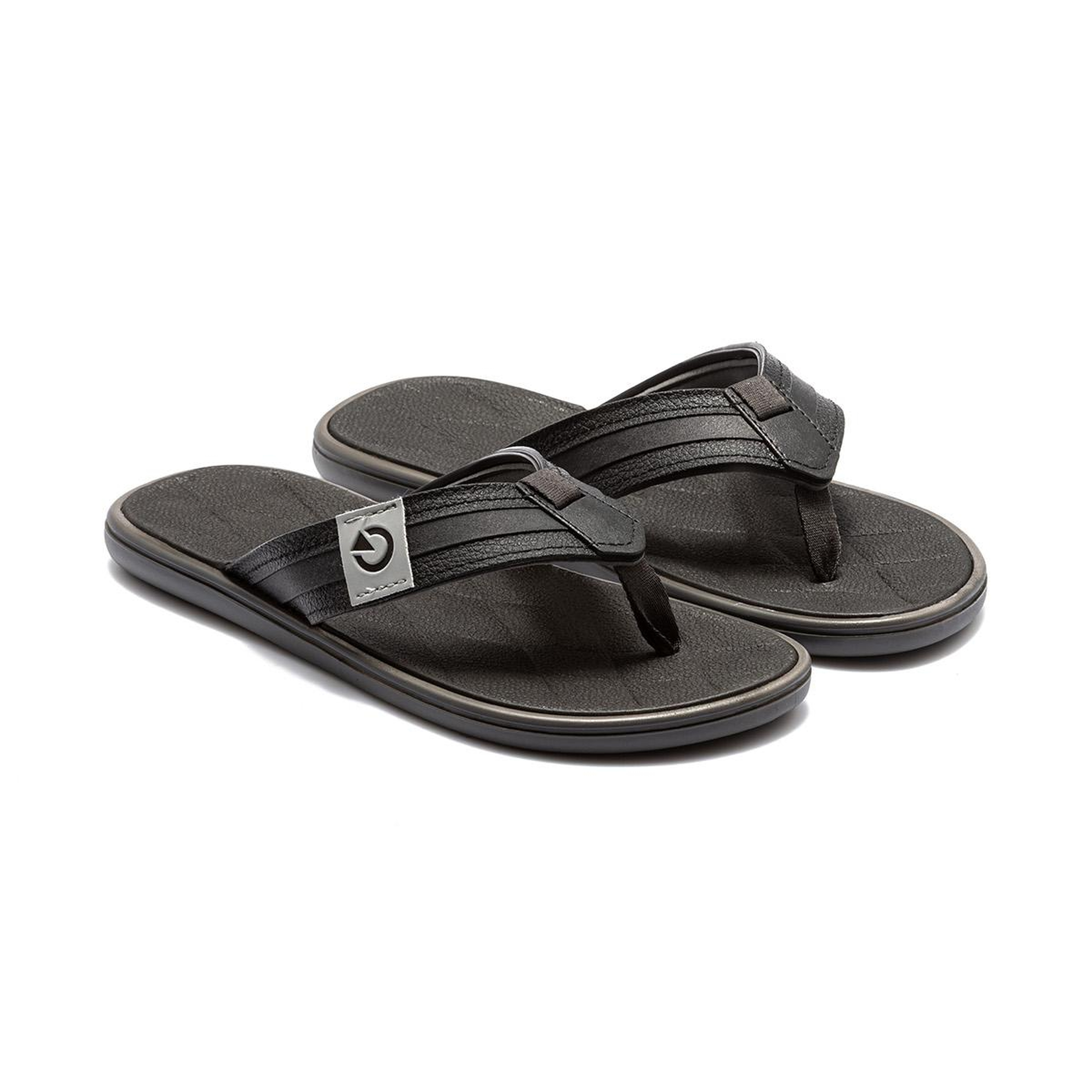 Malta Erkek Parmak Arası Terlik Siyah-Gri 39/46