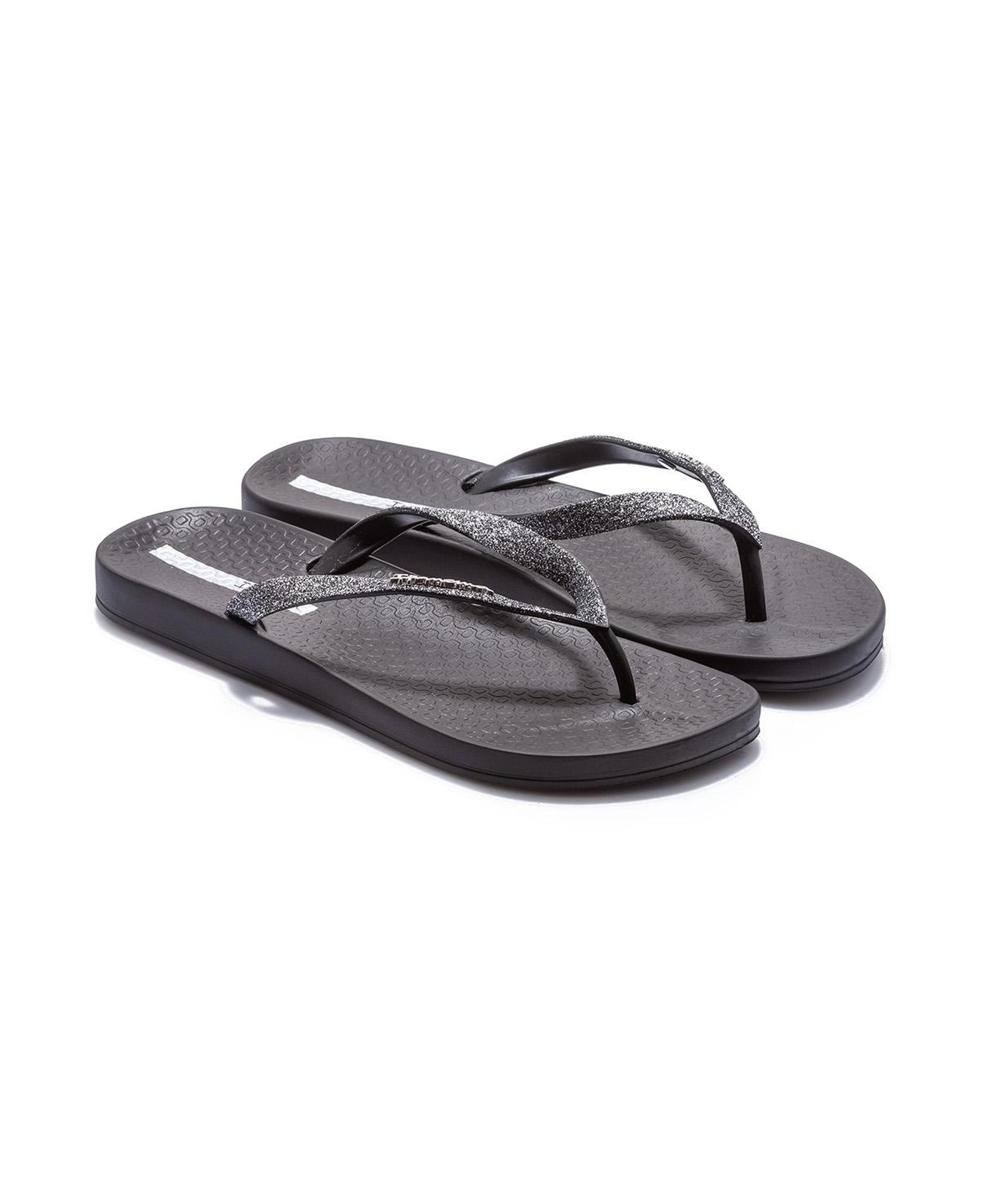 Anatomik Lolita Fem Kadın Parmak Arası Terlik Siyah 35/42