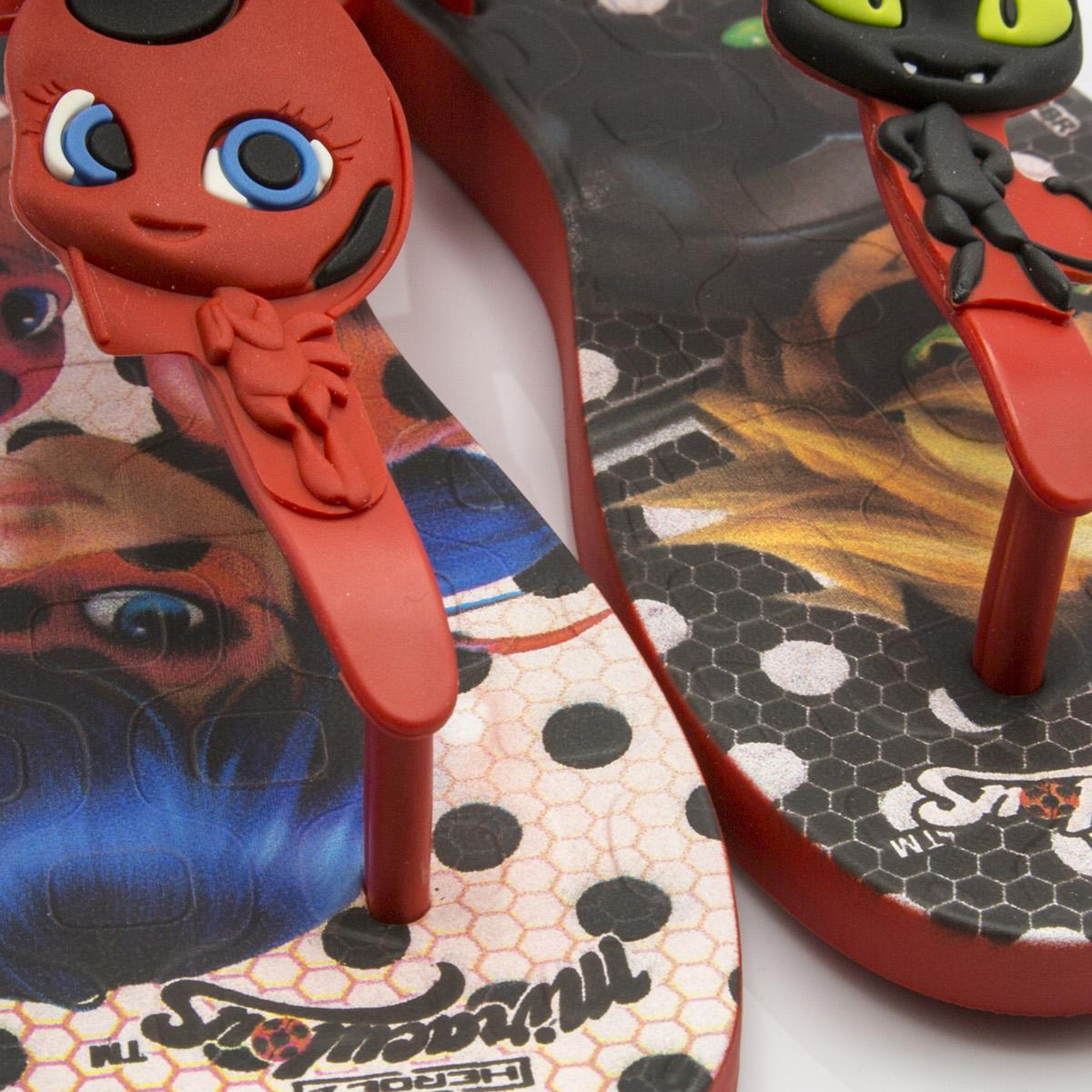 Ladybug Çocuk Sandalet Kırmızı/Siyah 30/35