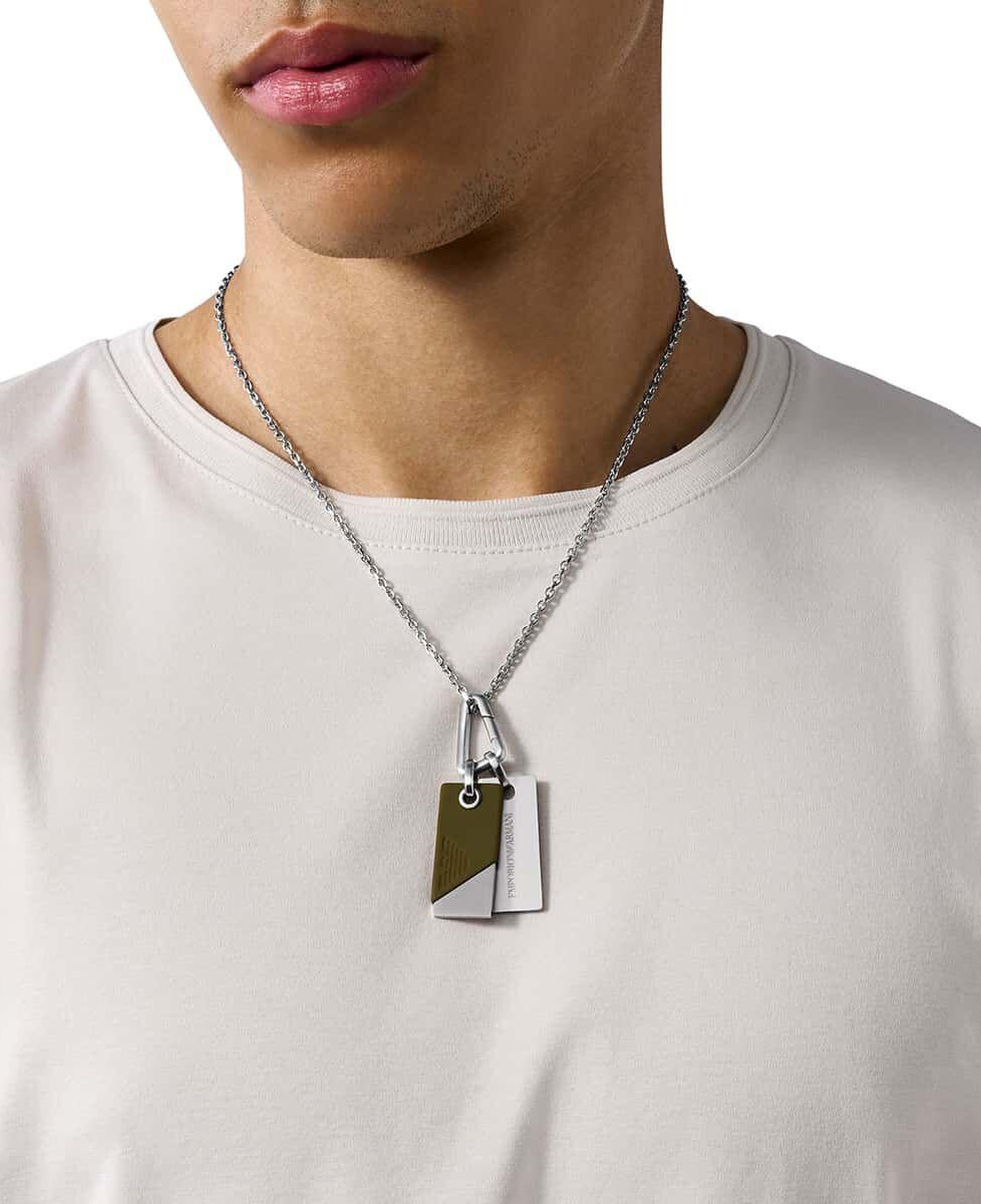 Emporio Armani AJEGS3179-040 Erkek Kolye