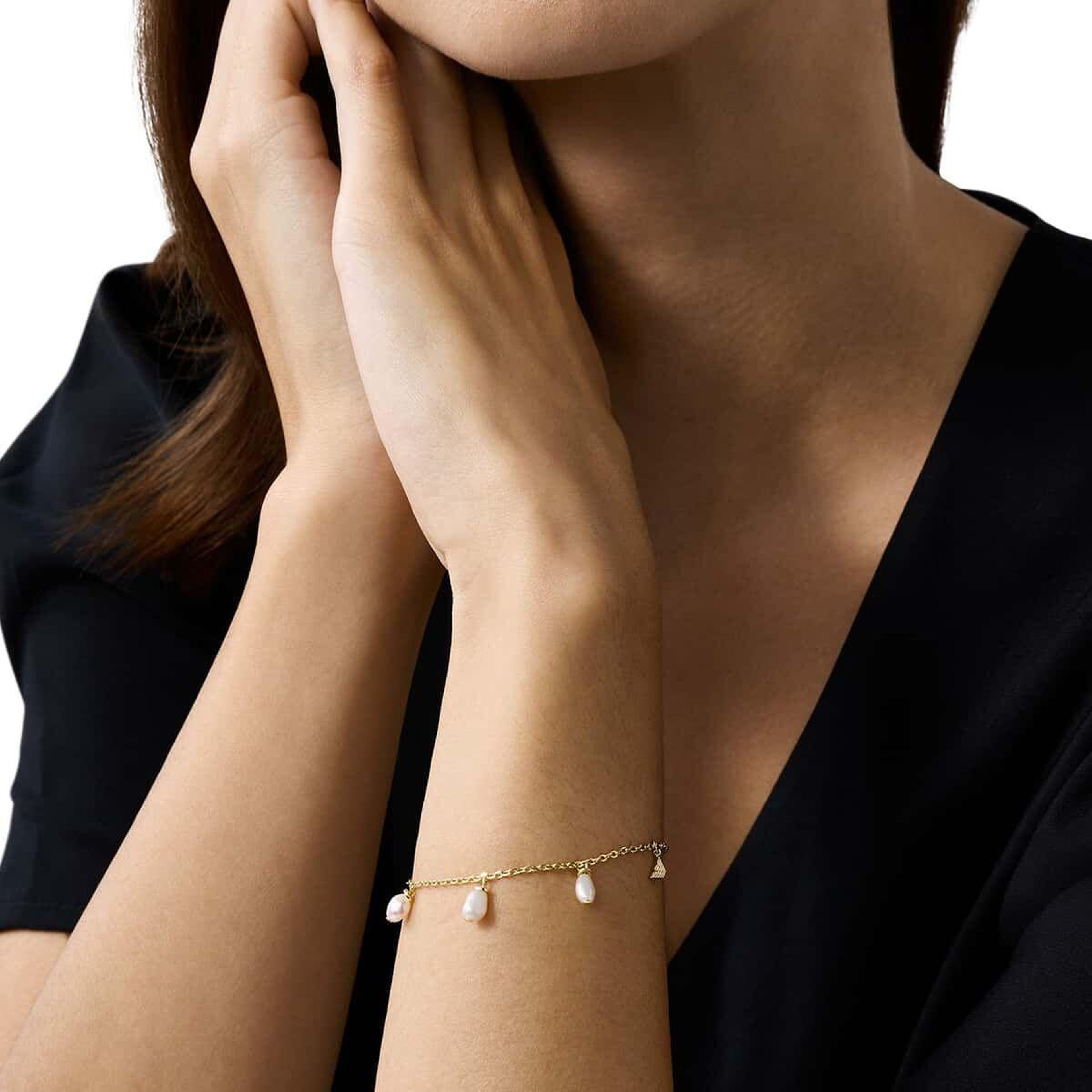 Emporio Armani AJEGS3198-710 İnci Kadın Bileklik