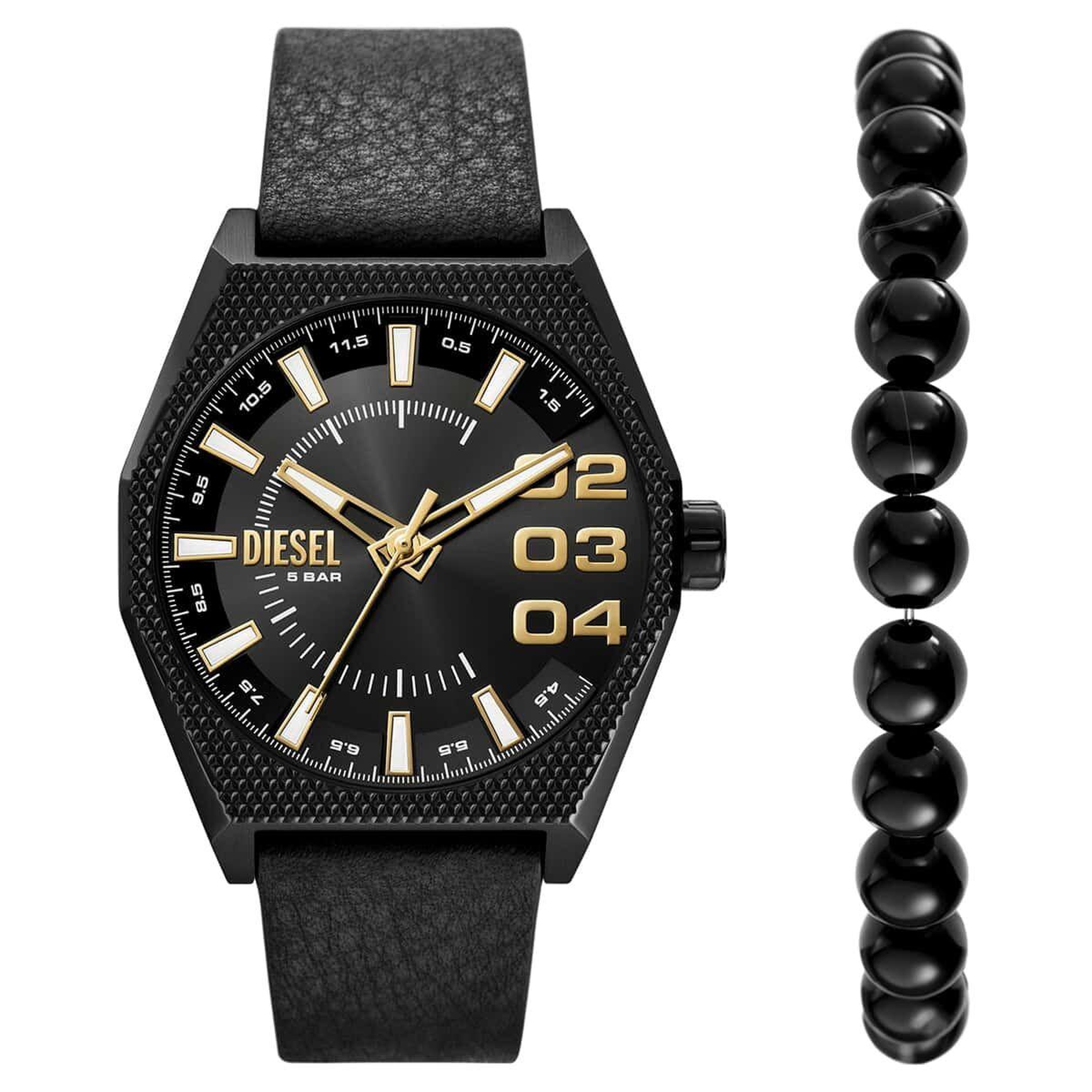 Diesel DZ2210SET Erkek Kol Saati ve Bileklik Seti
