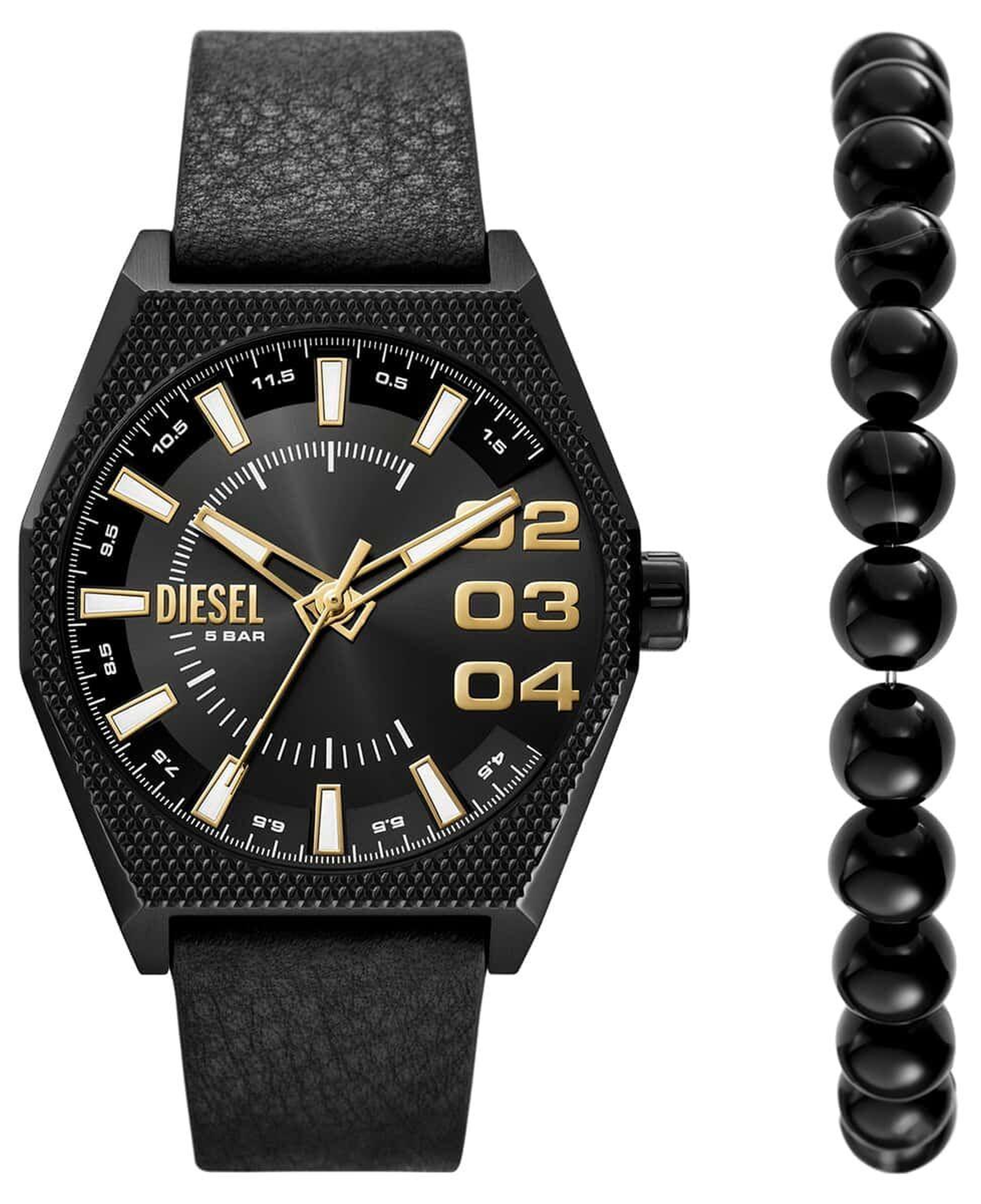 Diesel DZ2210SET Erkek Kol Saati ve Bileklik Seti