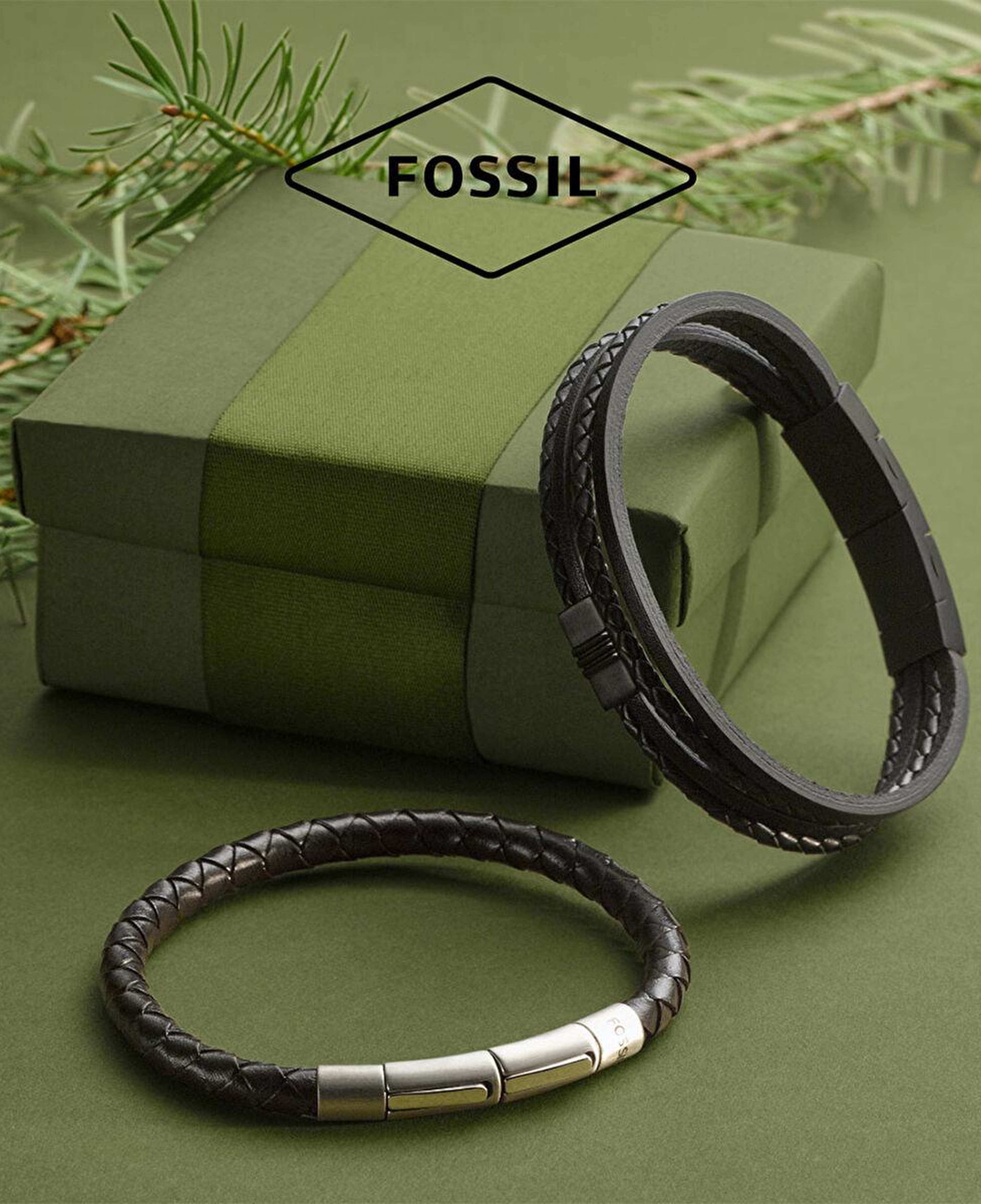 Fossil JF00510-797 Erkek Bileklik