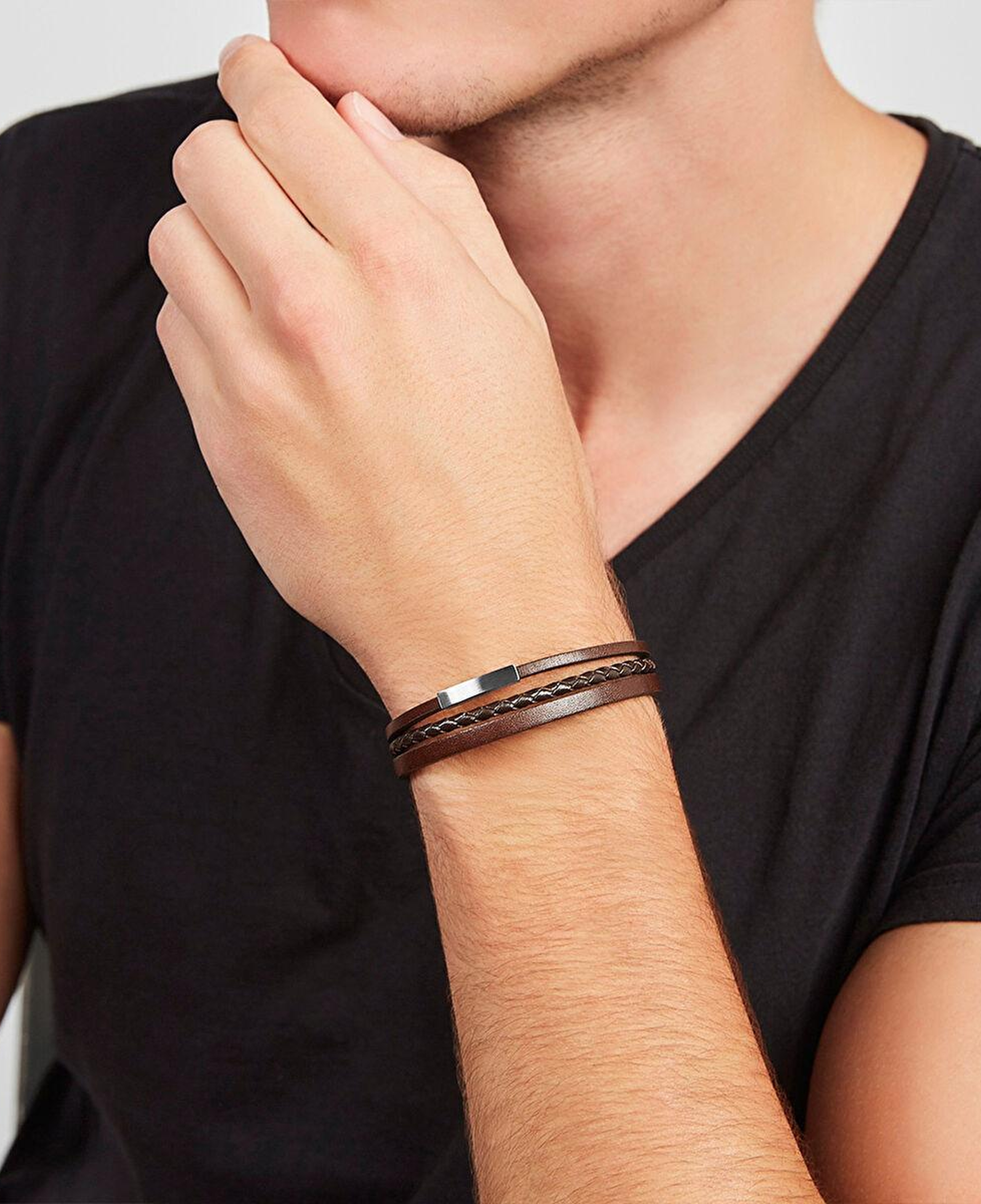 Fossil JF03323-040 Erkek Bileklik