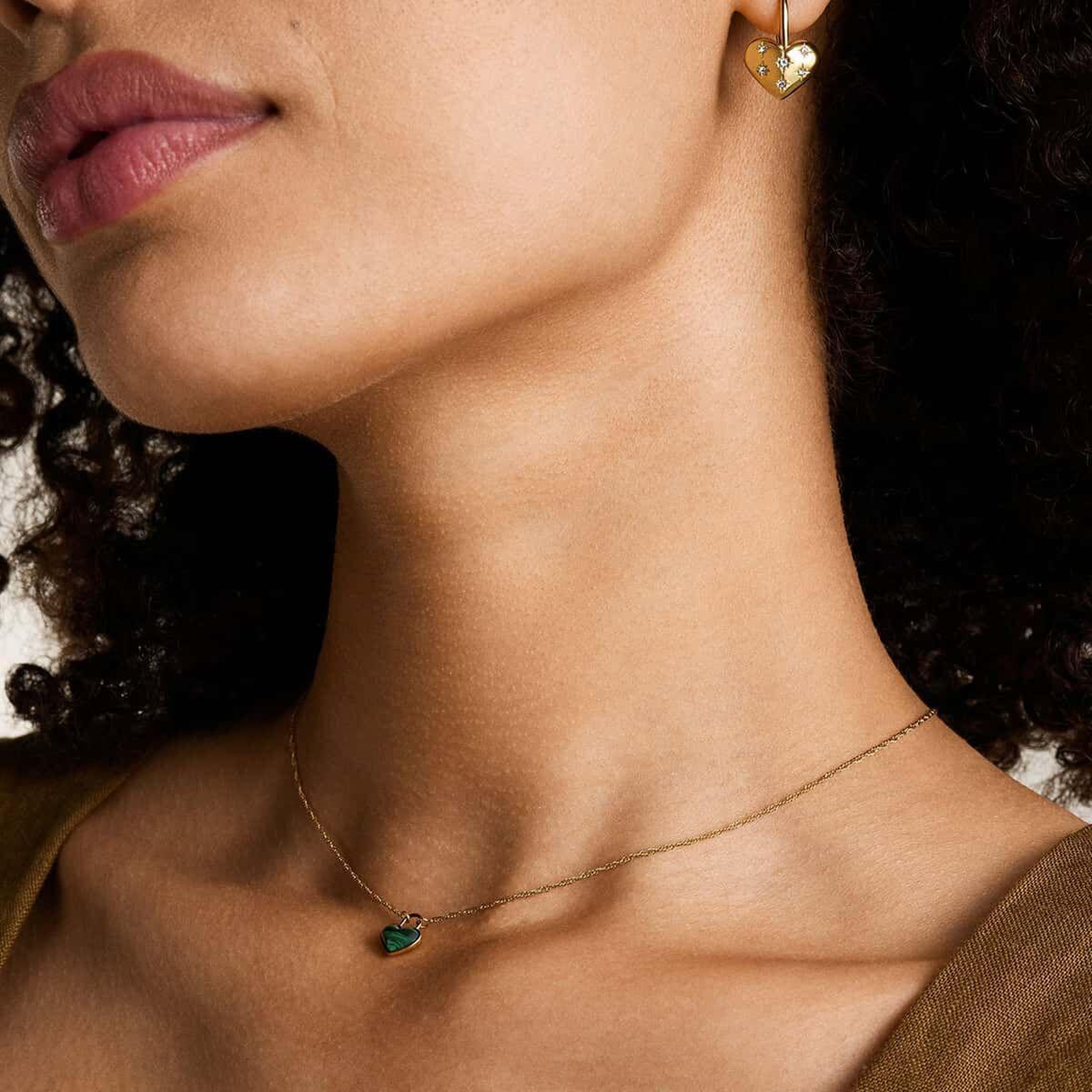 Fossil JF04833-710 Kalpli Kadın Küpe