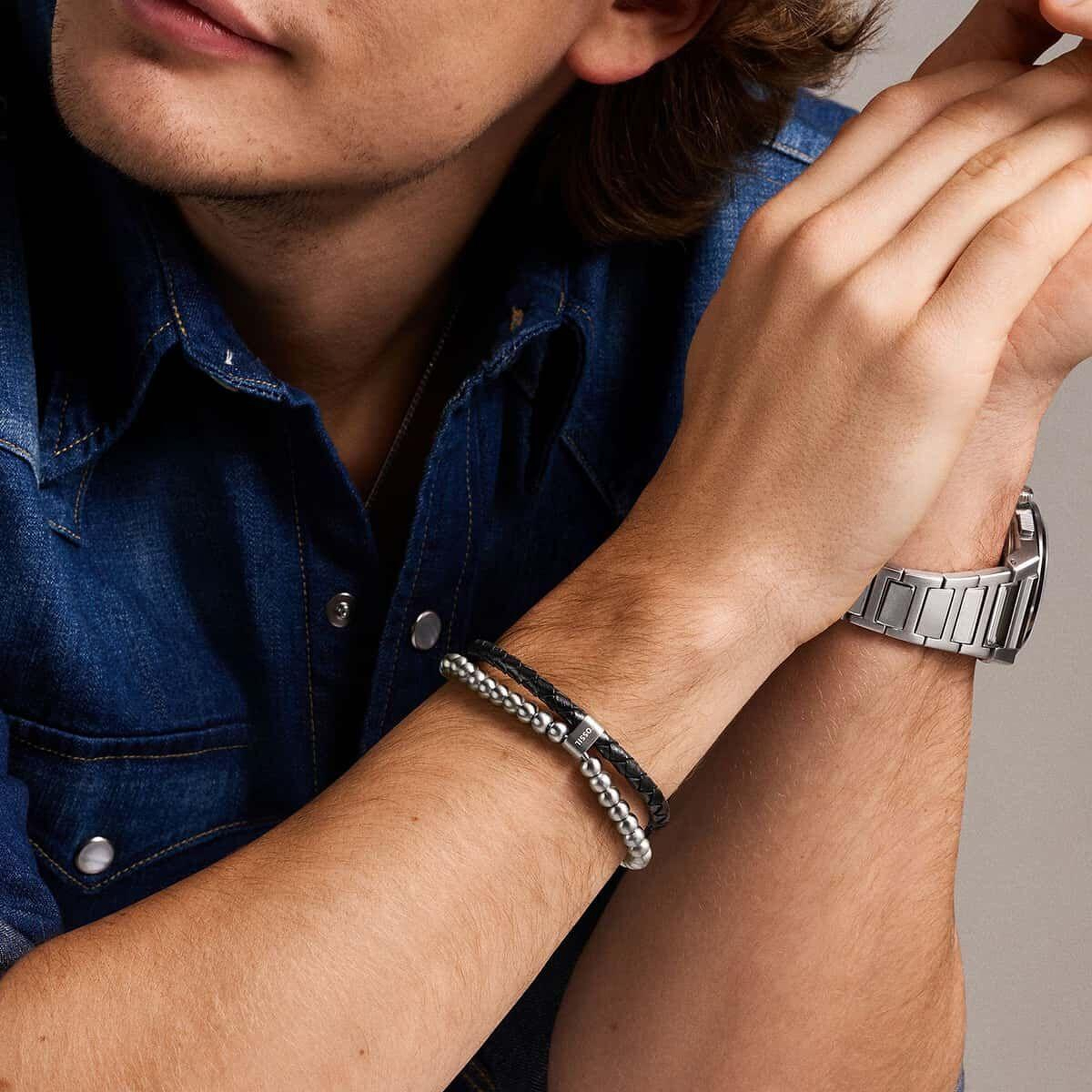 Fossil JF04855-040 Erkek Bileklik